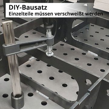 STAHLWERK Arbeitstisch 3D Schweißtisch WT-100 3D ST - 1.000 kg Tragkraft (Packung, 1-St)