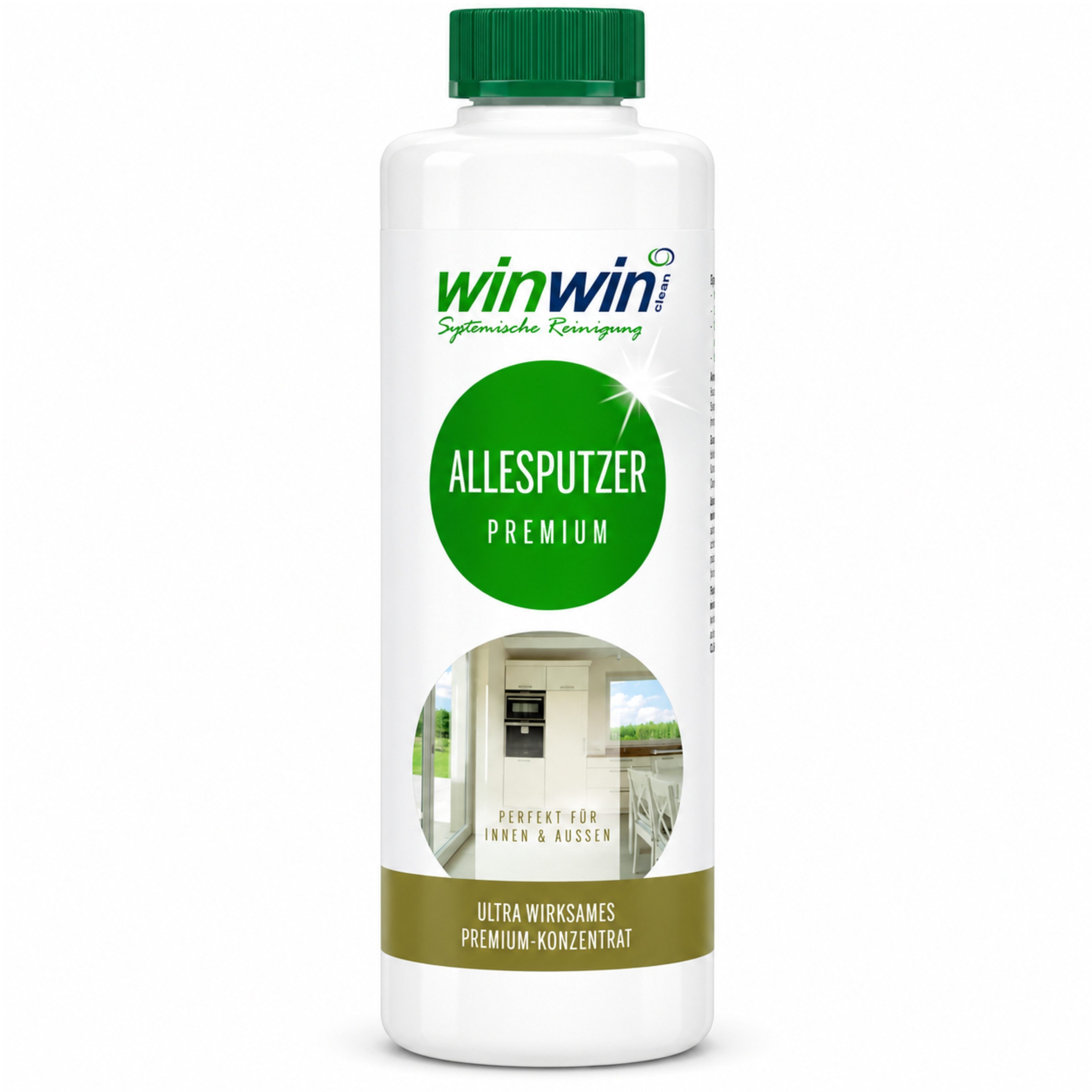 winwinCLEAN Allesputzer PREMIUM 500 Allzweckreiniger (1x Allesputzer PREMIUM 500 ml Reinigt Haus,Fenster,Küche,Bad,Boden,Auto,Textil,Leder,Holz,Werkstatt)