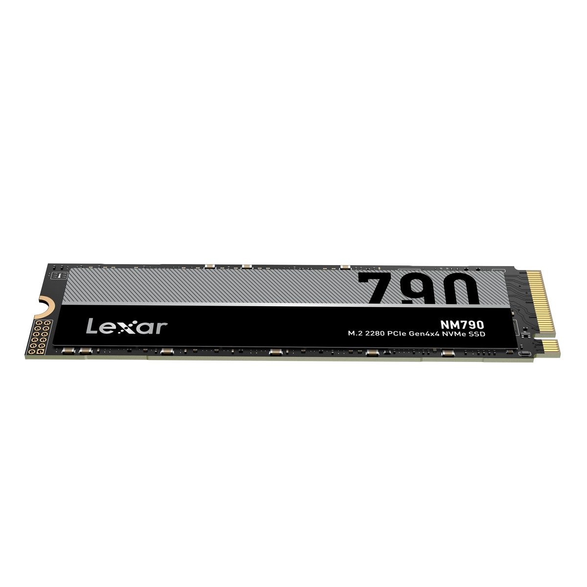 Lexar NM790 (1TB, 2TB, 4TB) M.2 NVMe M2 SSD PCIe 4.0 interne SSD (1 TB) M.2 2280" 7400 MB/S Lesegeschwindigkeit, 6500 MB/S Schreibgeschwindigkeit, Hohe Zuverlässigkeit und Langlebigkeit