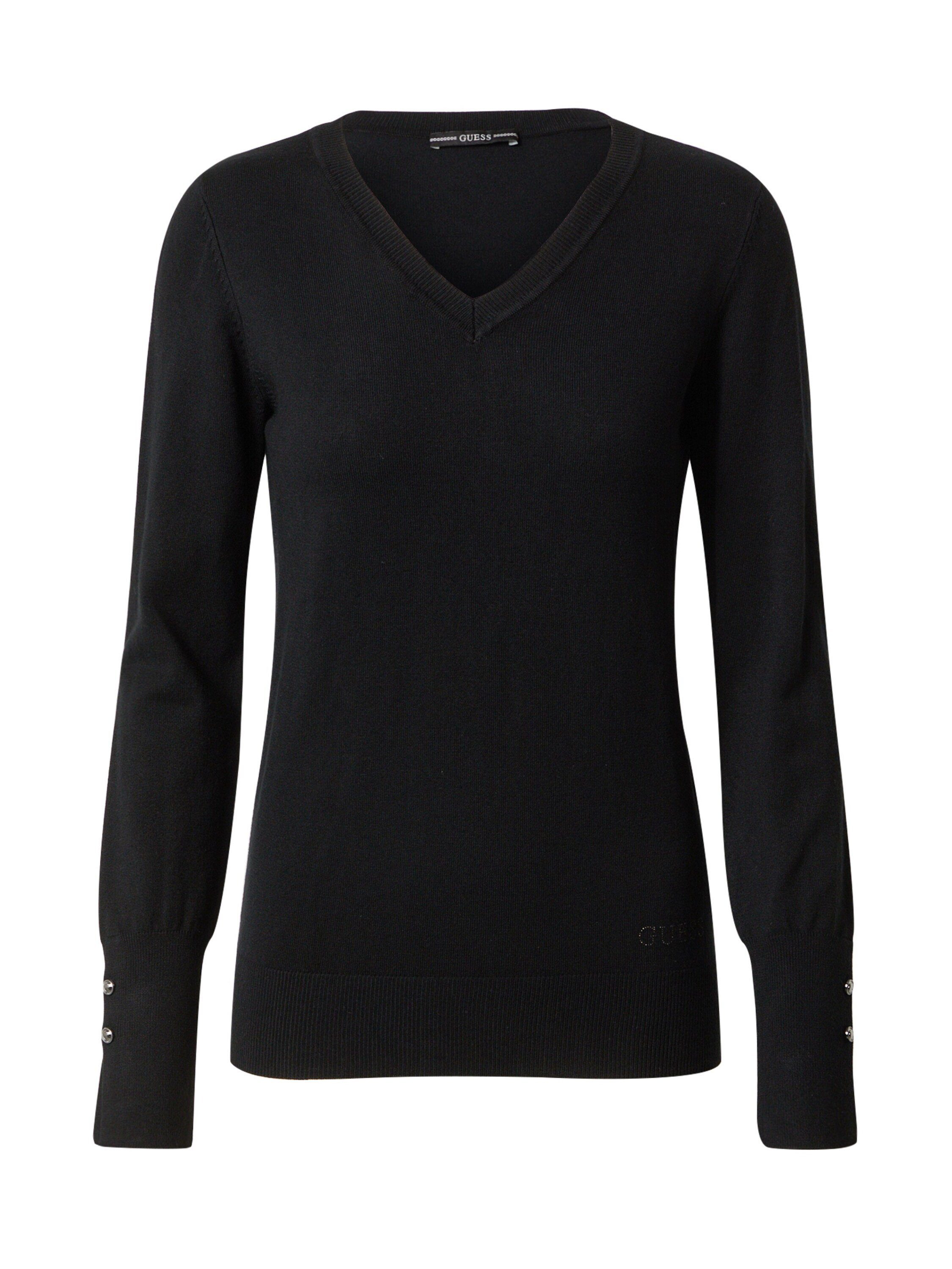 Guess Strickpullover (1-tlg) Ziersteine günstig online kaufen