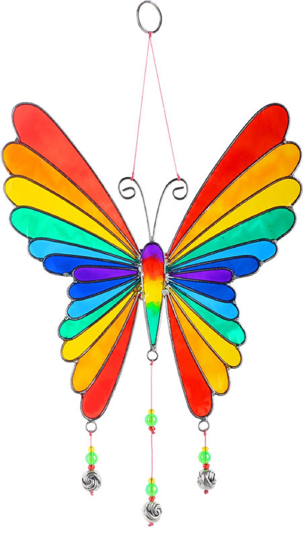 WORU Windspiel Suncatcher Engel, Sonne, Rainbow, Mandala oder Schmetterling