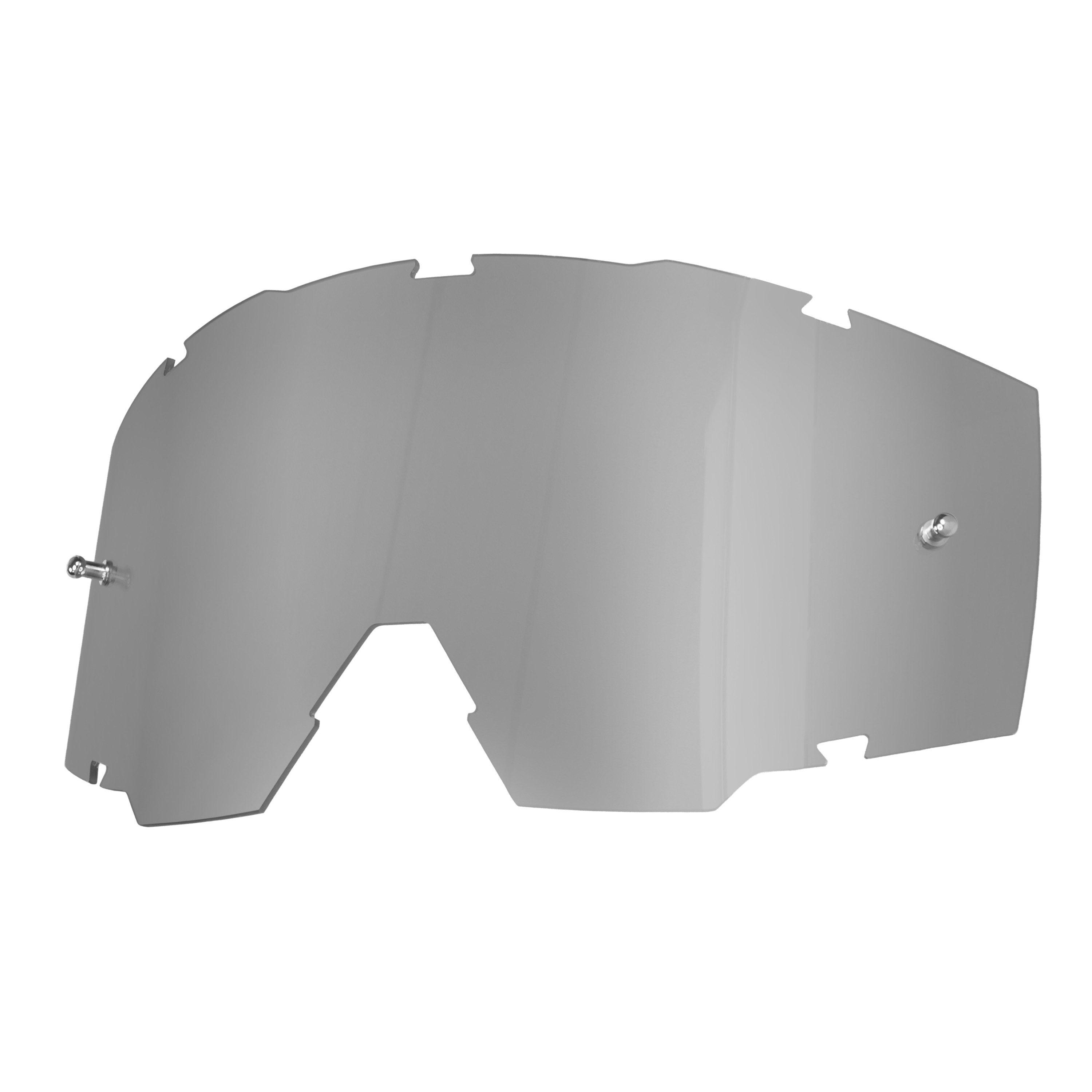 SCHNORR Sportbrille Schnorr MX Neo Ersatzglas Silber (S2), Full REVO, Polycarbonat, UV400, (1-St), Full REVO-Beschichtung Silber (S2)