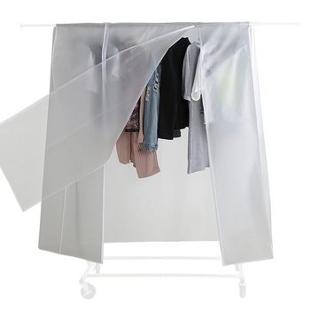 HIBNOPN Kleiderschutzhülle Staubschutz für Kleiderbügel Schutzhülle für Wasserdicht 120x100x50CM (1 St)