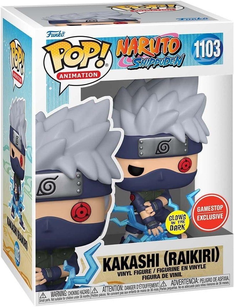 Funko Spielfigur Naruto Shippuden - Kakashi (Raikiri) 1103 Glows EX