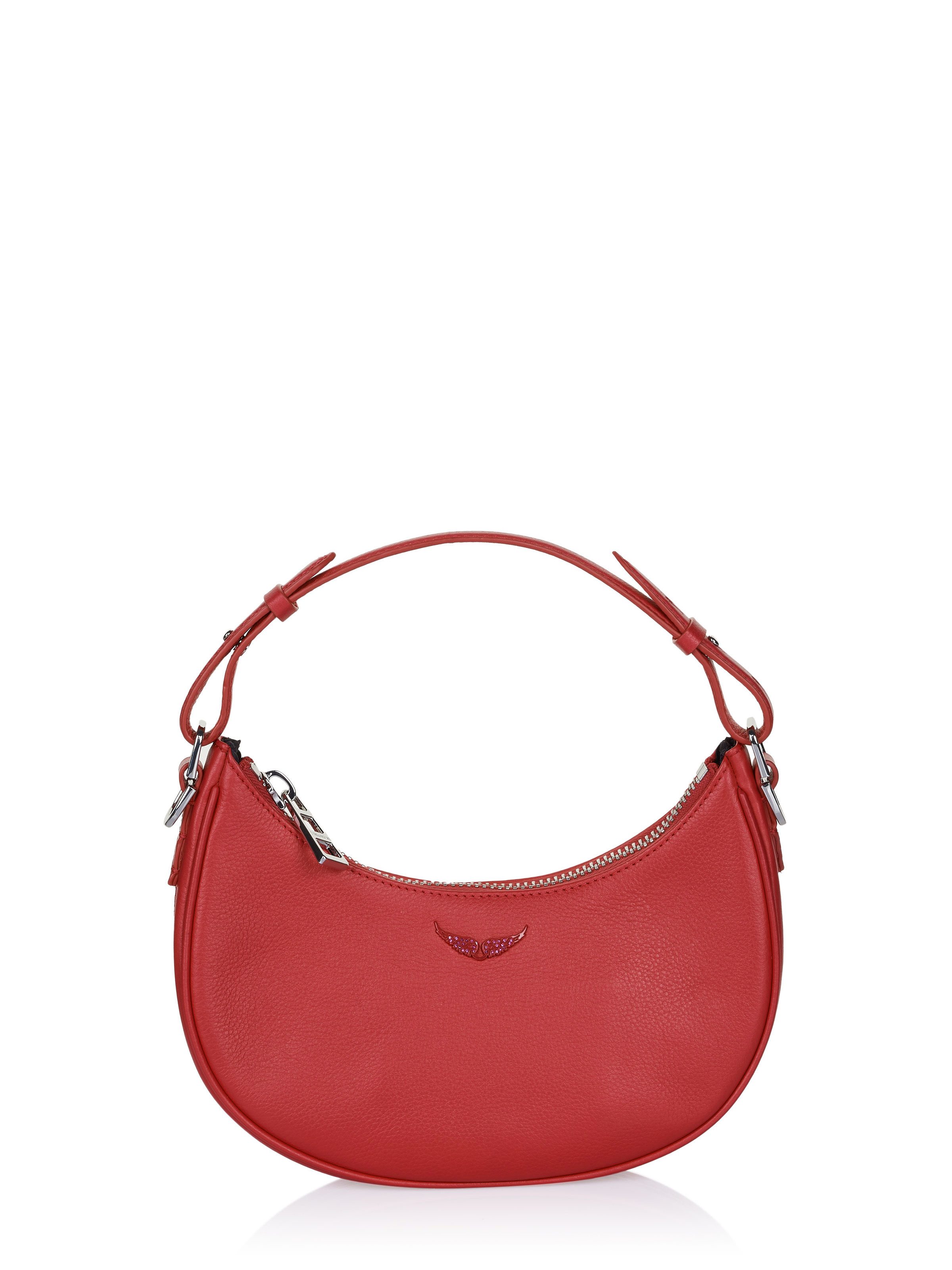 ZADIG & VOLTAIRE Handtasche Zadig & Voltaire MOONROCK GRAINED Tasche rot
