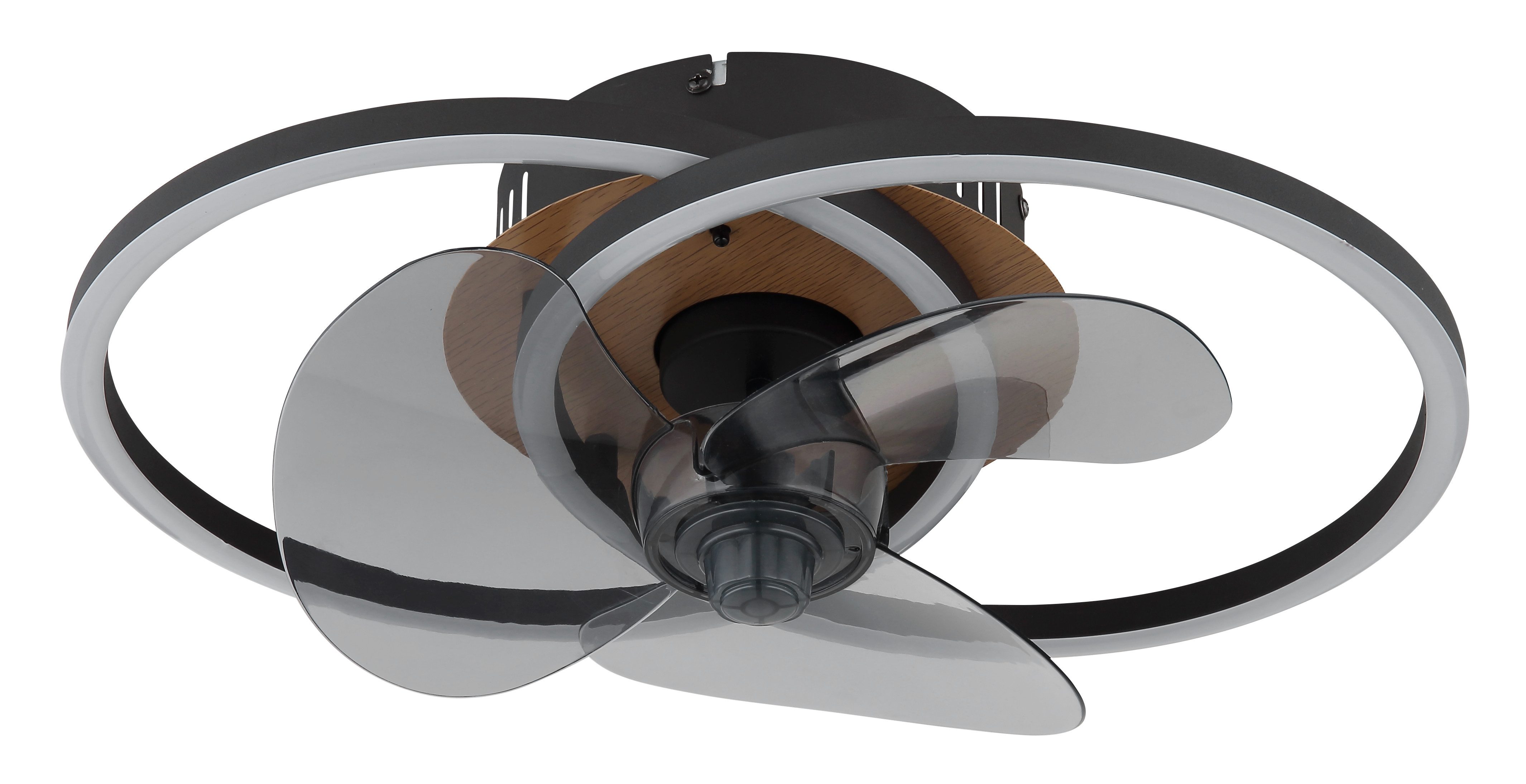 GLOBO LIGHTING Deckenleuchte KAREN Deckenventilator Metall günstig online kaufen