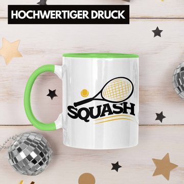 Trendation Tasse Lustige Squash-Tasse Geschenk für Squash-Spieler