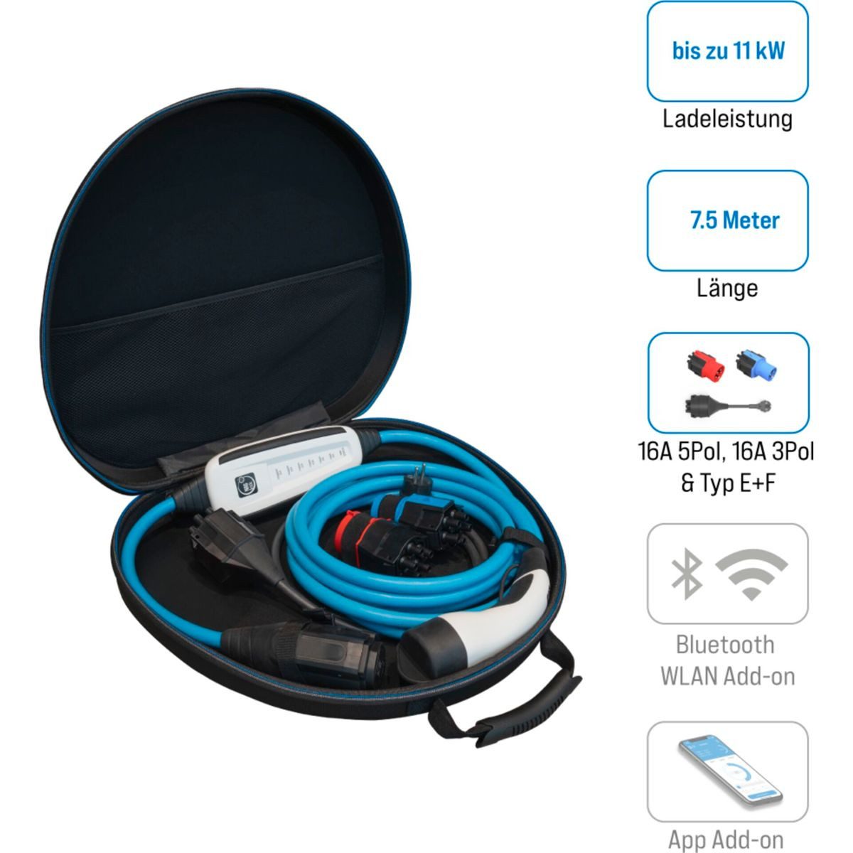 NRGkick Elektroauto-Ladestation 16A light 7.5m Set Optimal