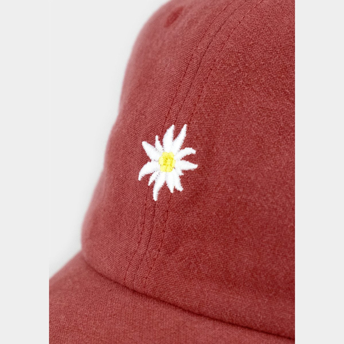 Bavarian Caps Baseball Cap Bavarian Caps Edelweiß Leinen Dadhat (Basecap)