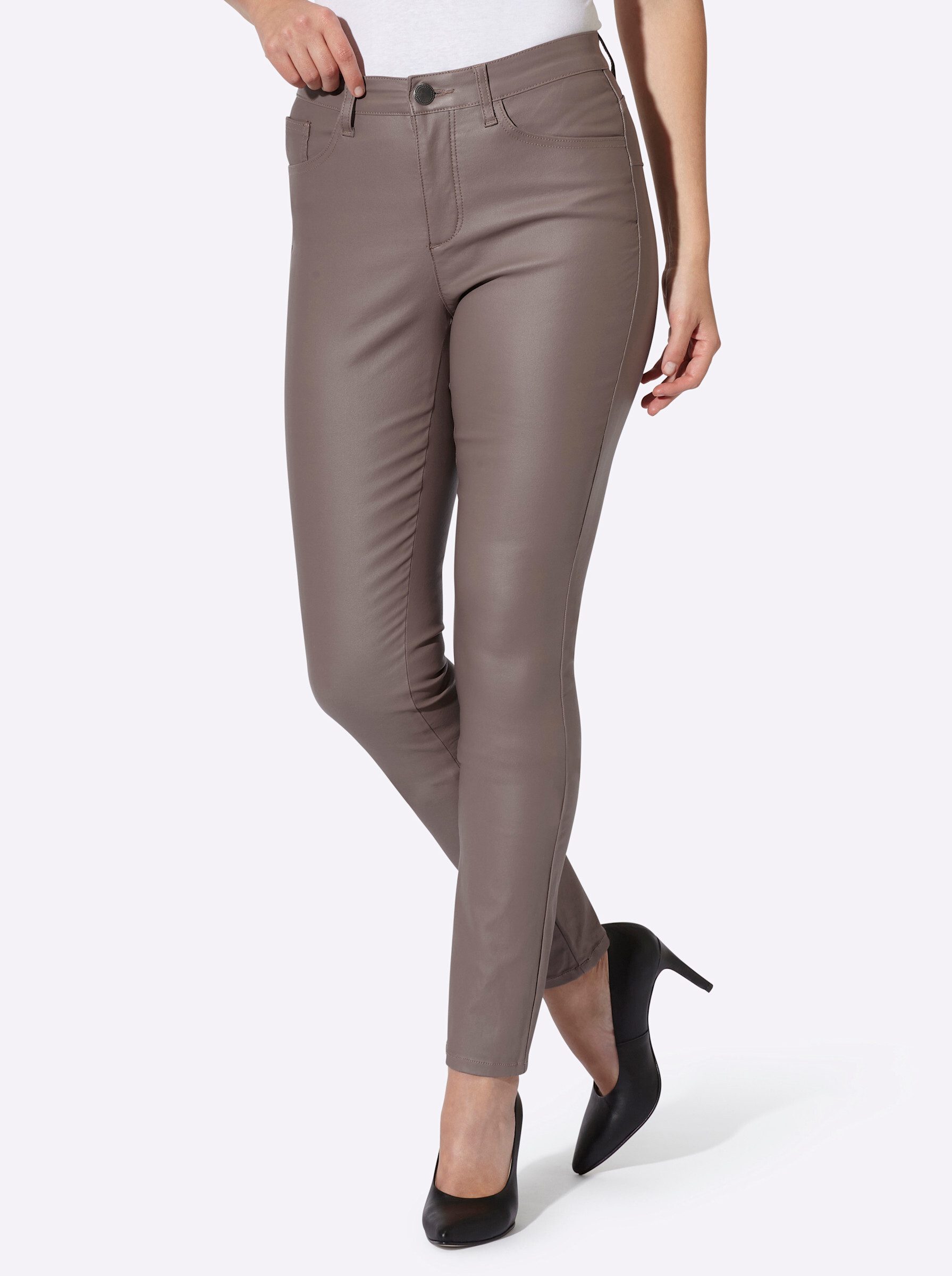 heine Jerseyhose Bauchweg-Hose normal