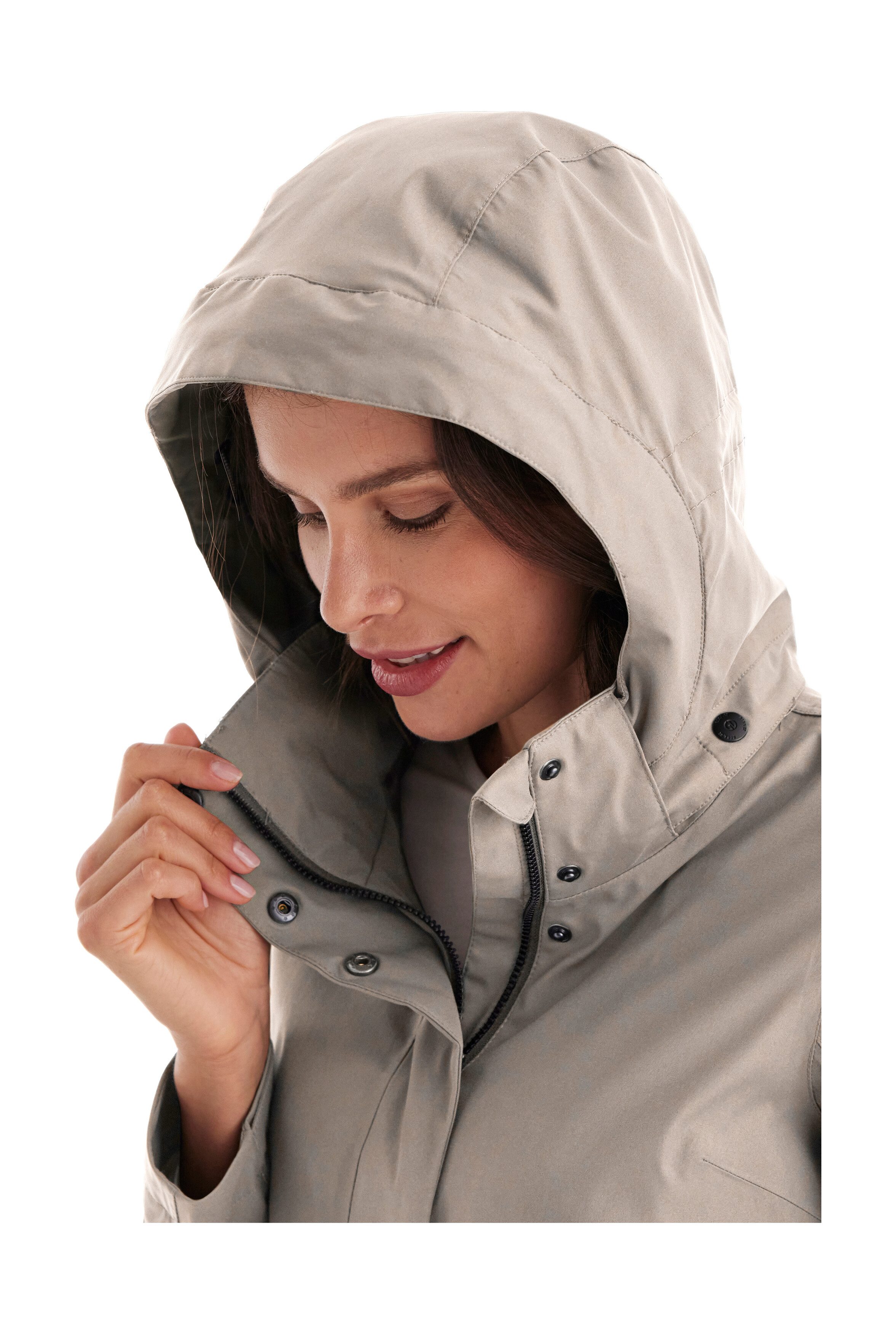 G.I.G.A. DX by killtec Funktionsjacke GS 54 WMN JCKT Wasserdicht, atmungsaktiv, recycelte Materialien, abnehmbare Kapuze – Bild 5 von 5