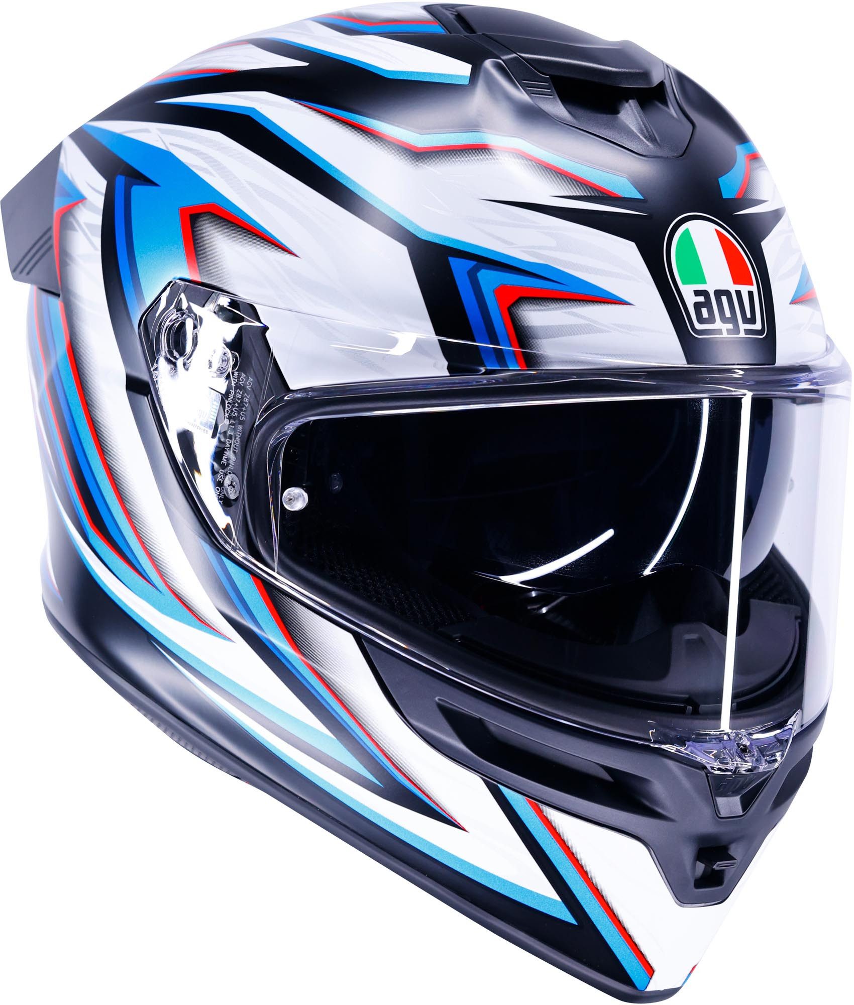 AGV Motorradhelm K5 Zenithar Helm, Notfallsystem-polsterung (eqrs),geeignet Für Brillenträger,pinloc