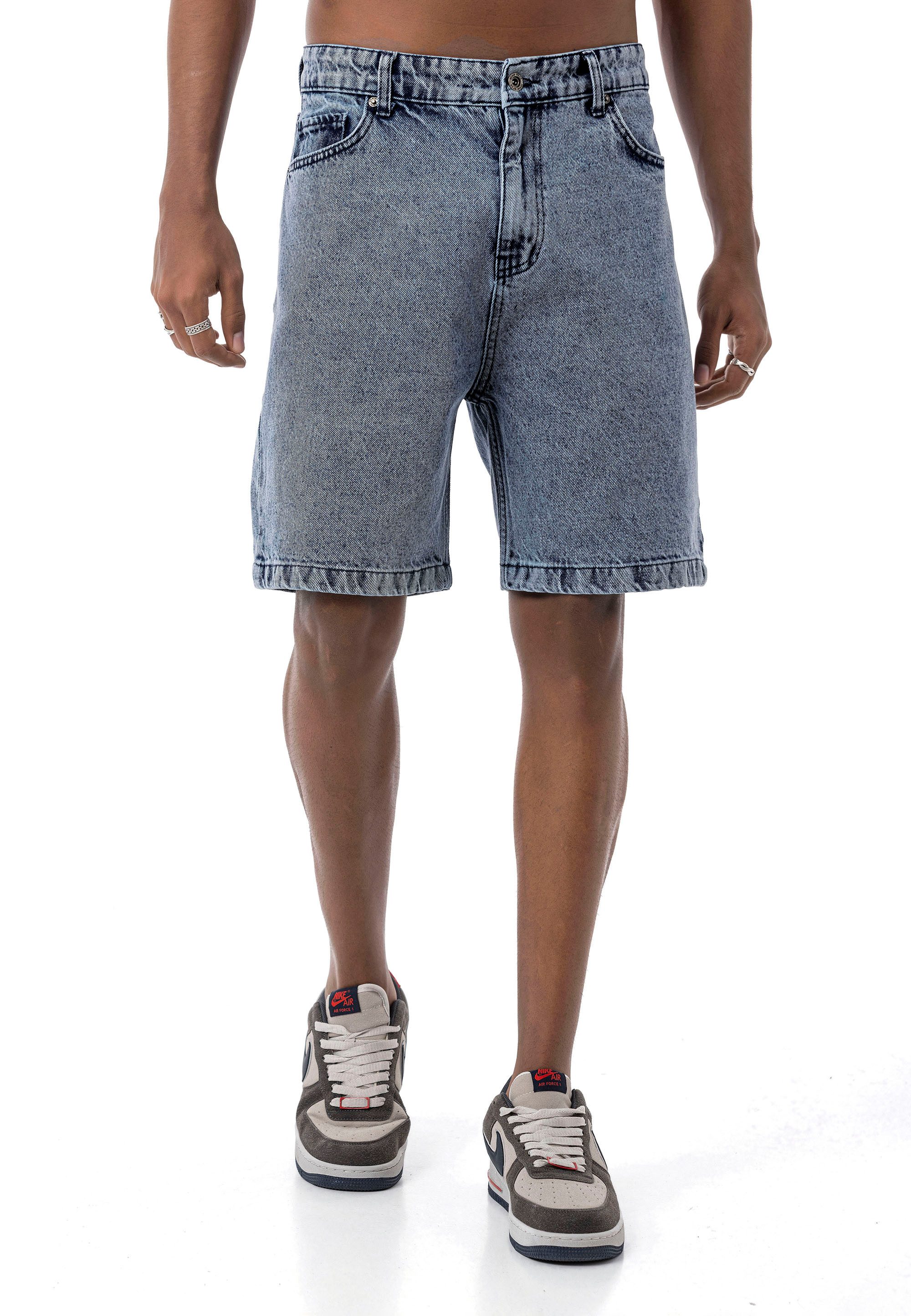 RedBridge Jeansshorts Klassische Denim-Shorts für Herren günstig online kaufen
