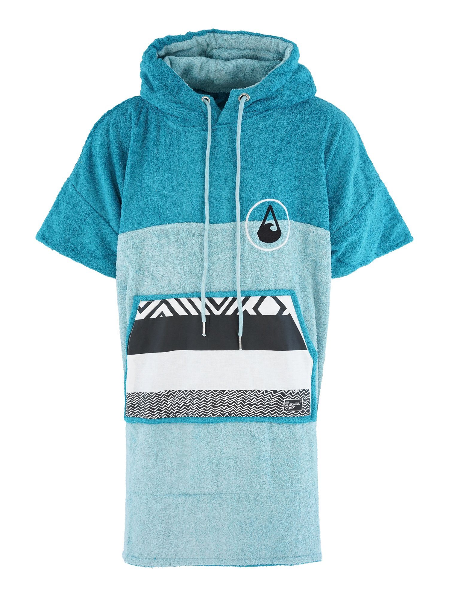 Wave Hawaii Badeponcho Air, Kurzform, Kapuze