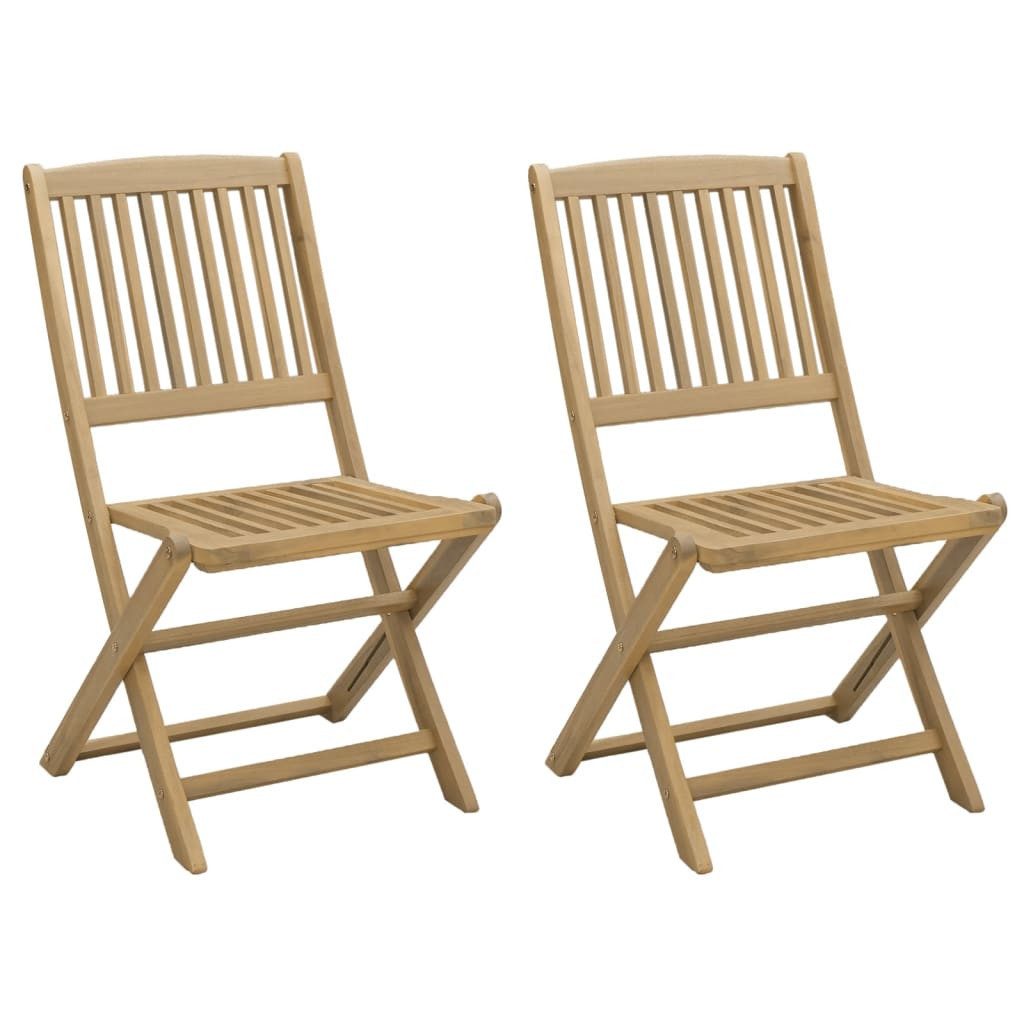 vidaXL Gartenstuhl Gartenstühle 2 Stk. Klappbar günstig online kaufen