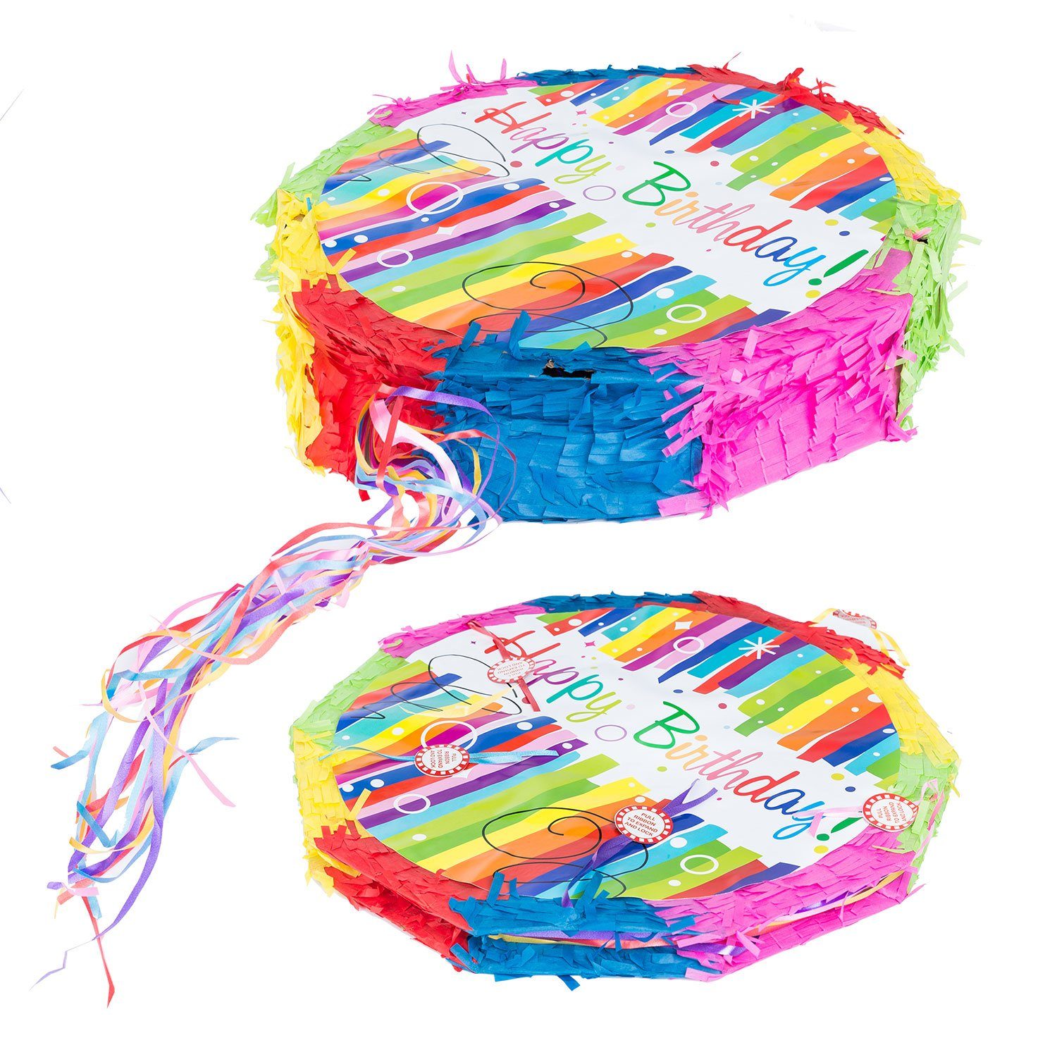 Goods+Gadgets Papierdekoration Papier-Piñata–Befüllbare Party-Piñata für Kindergeburtstage & Formen, Party-Dekoration zum Befüllen