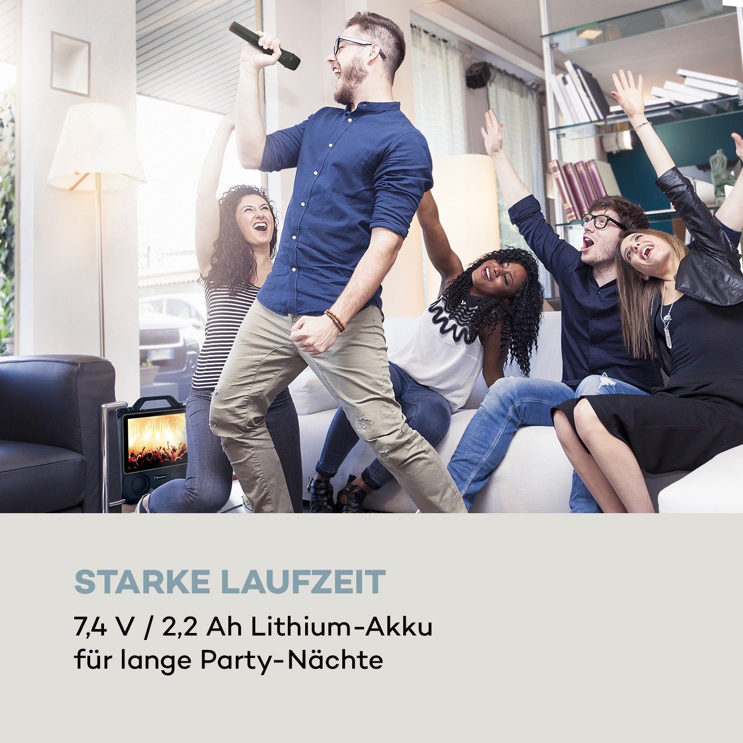 (40 CenterStage W) Party-Lautsprecher Auna 8