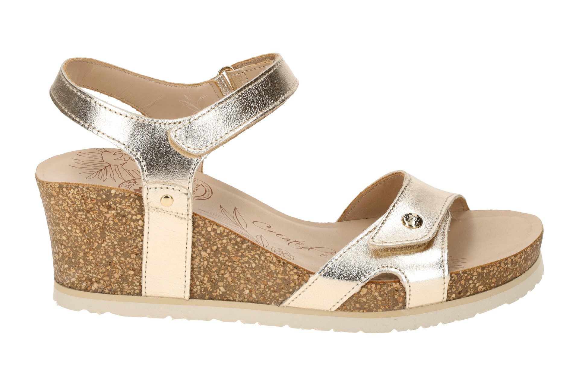 Panama Jack Julia Shine B3 oro Sandalette