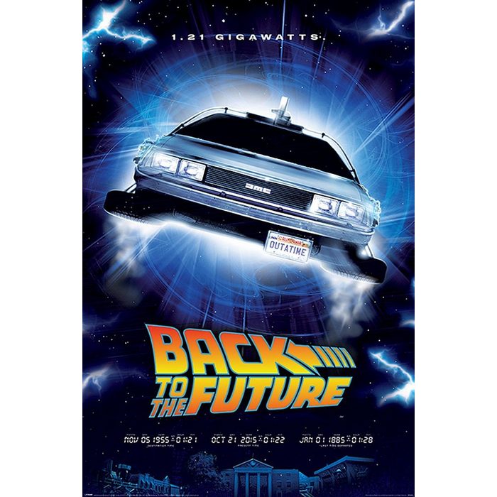 PYRAMID Poster Back to the Future Poster 1.21 Gigawatts 61 x 91 5 cm