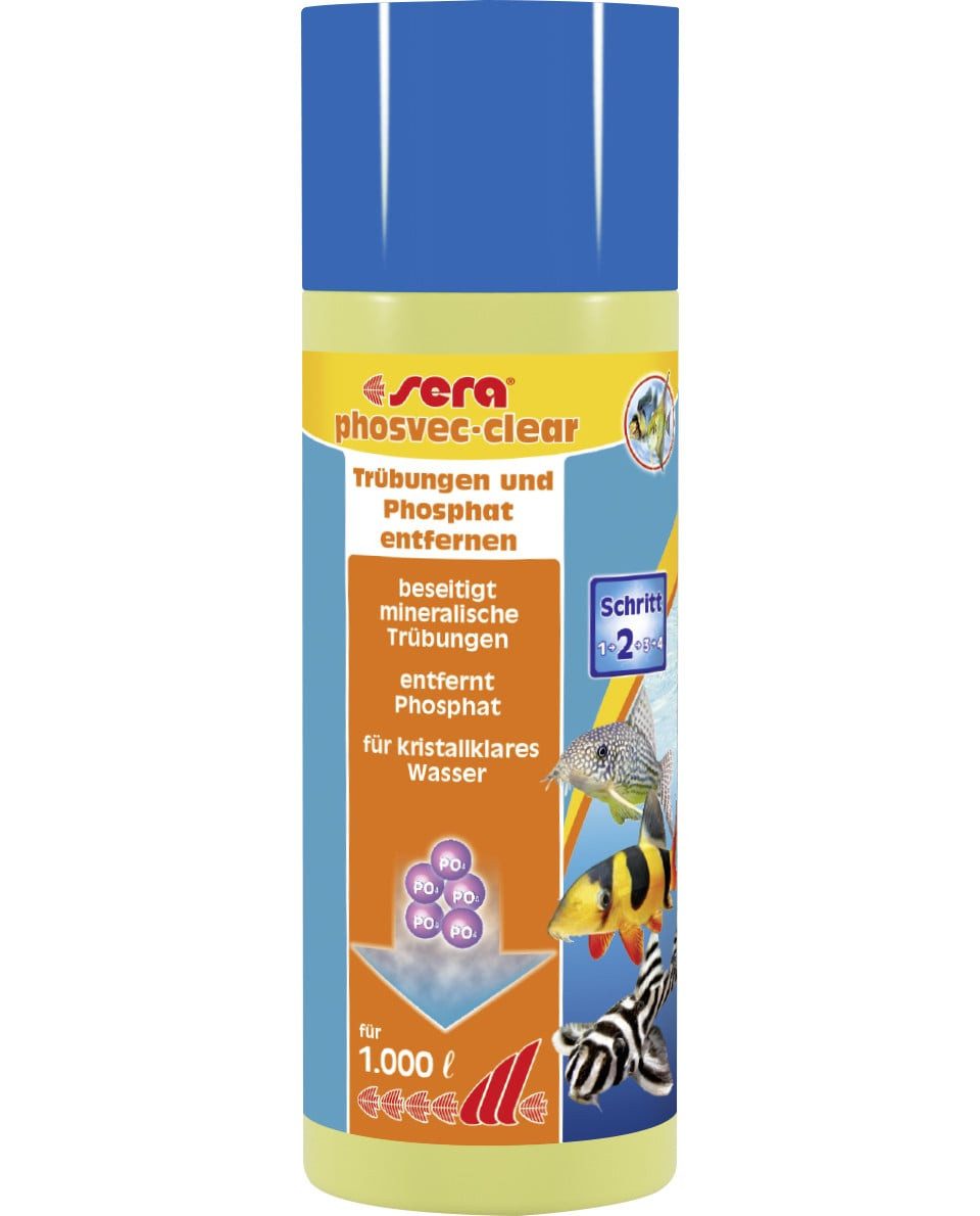 Sera Aquariendeko Sera Aquariumwasseraufbereiter Phosvec Clear 250