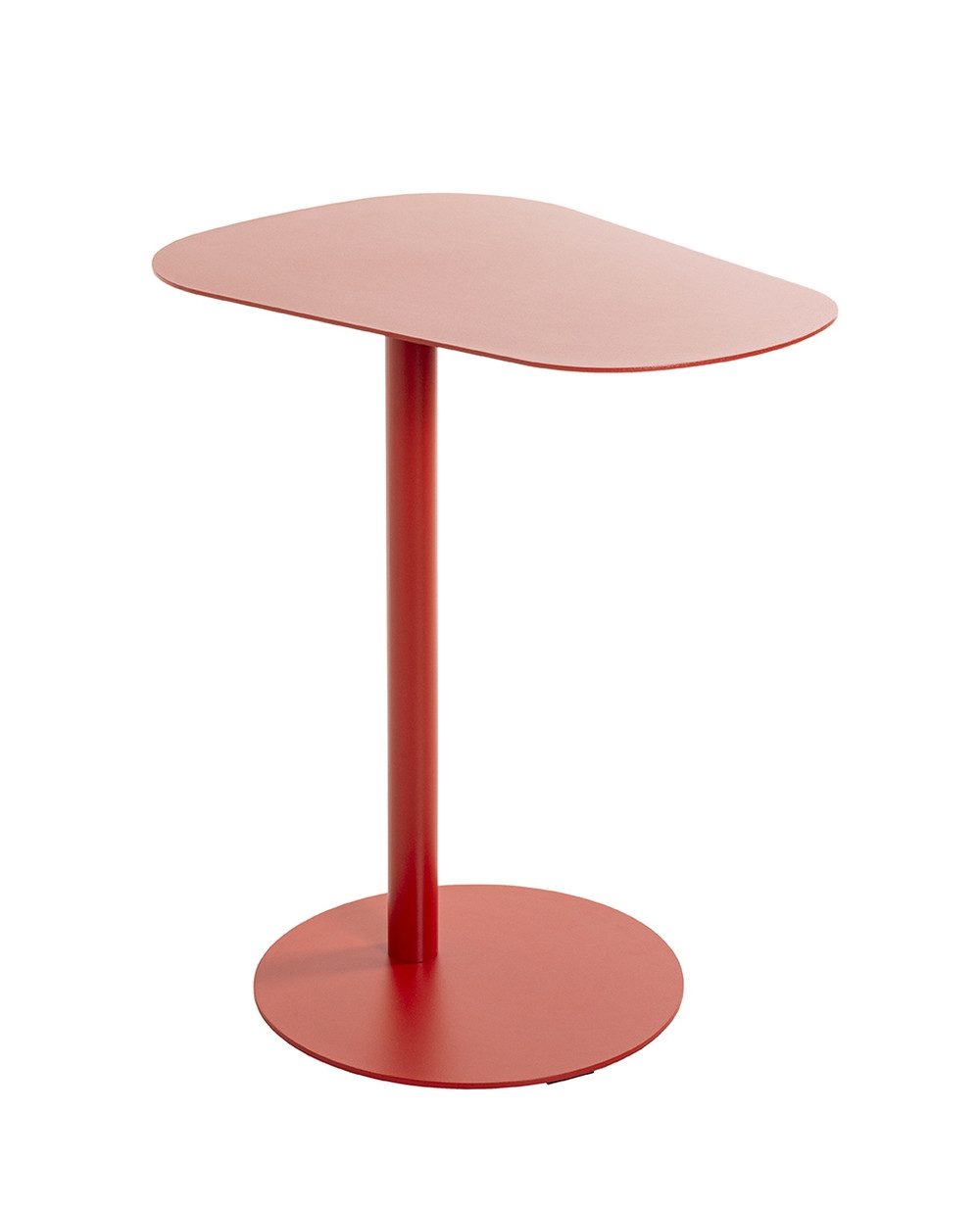 freiraum Beistelltisch 52497, in rot, Metall - 53x60x38cm (BxHxT)