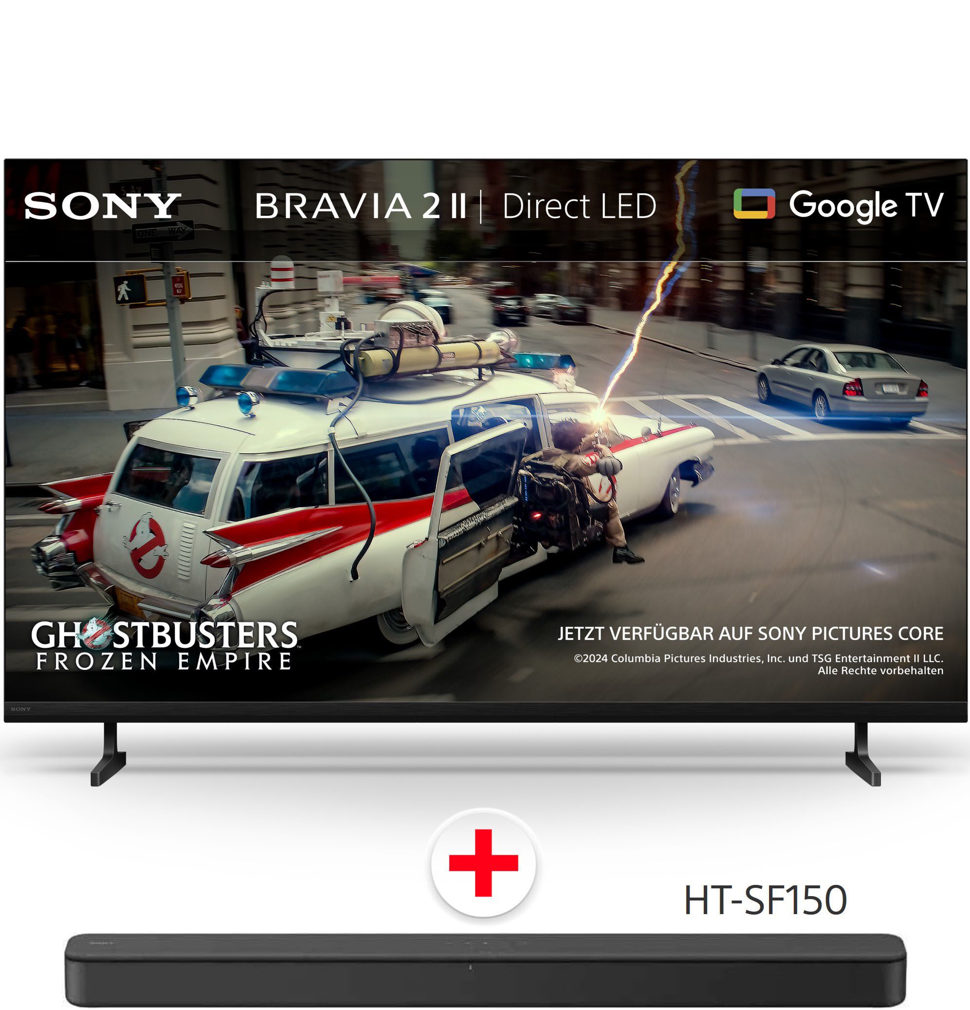 Sony K43S25M2PB DLED-Fernseher (108 cm/43 Zoll, 4K Ultra HD, Google TV)
