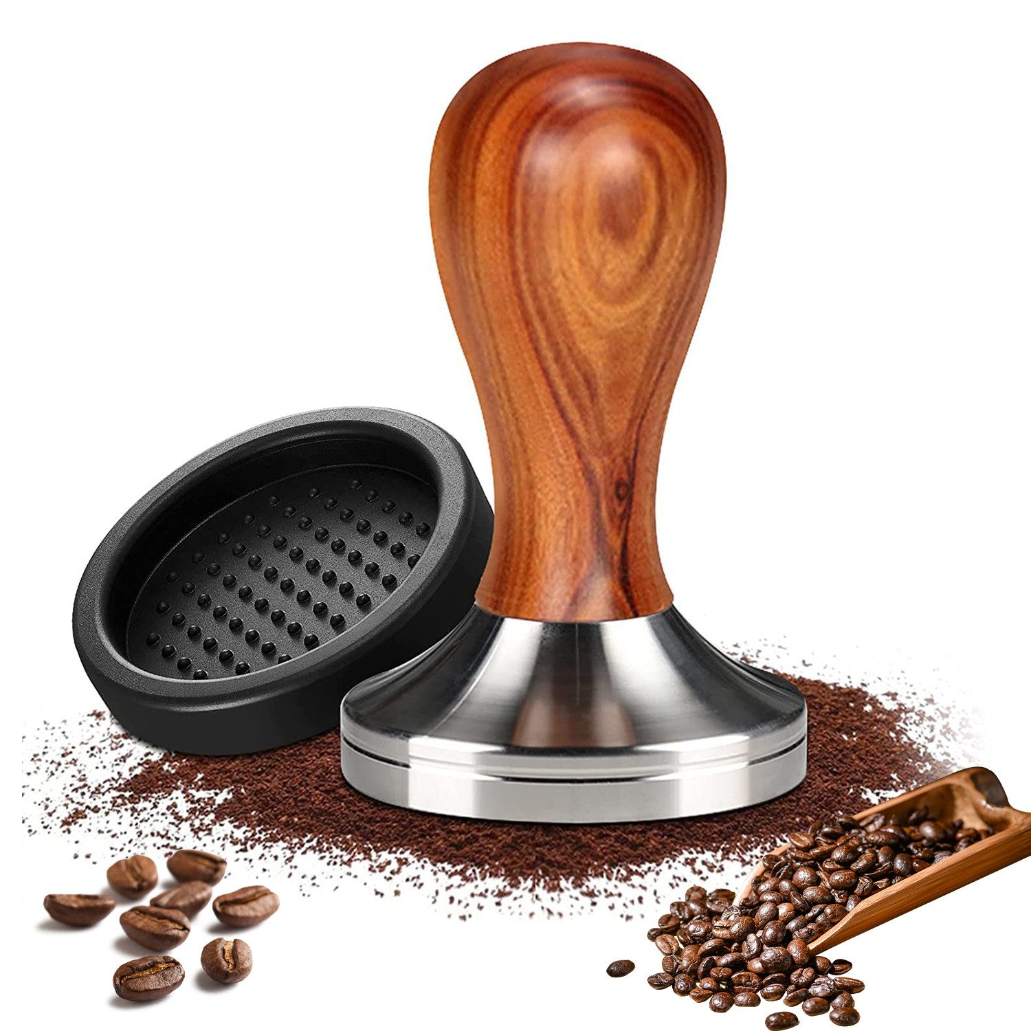 Tamper Espresso Tamper 58mm – Professioneller Kaffeestampfer aus Edelstahl