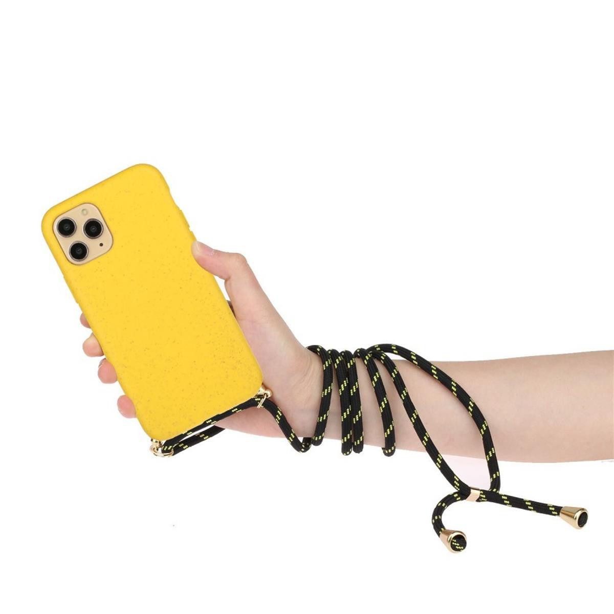 CoverKingz Handyhülle Hülle für Apple iPhone 12 Mini Handyhülle Case Band Handykette Kordel