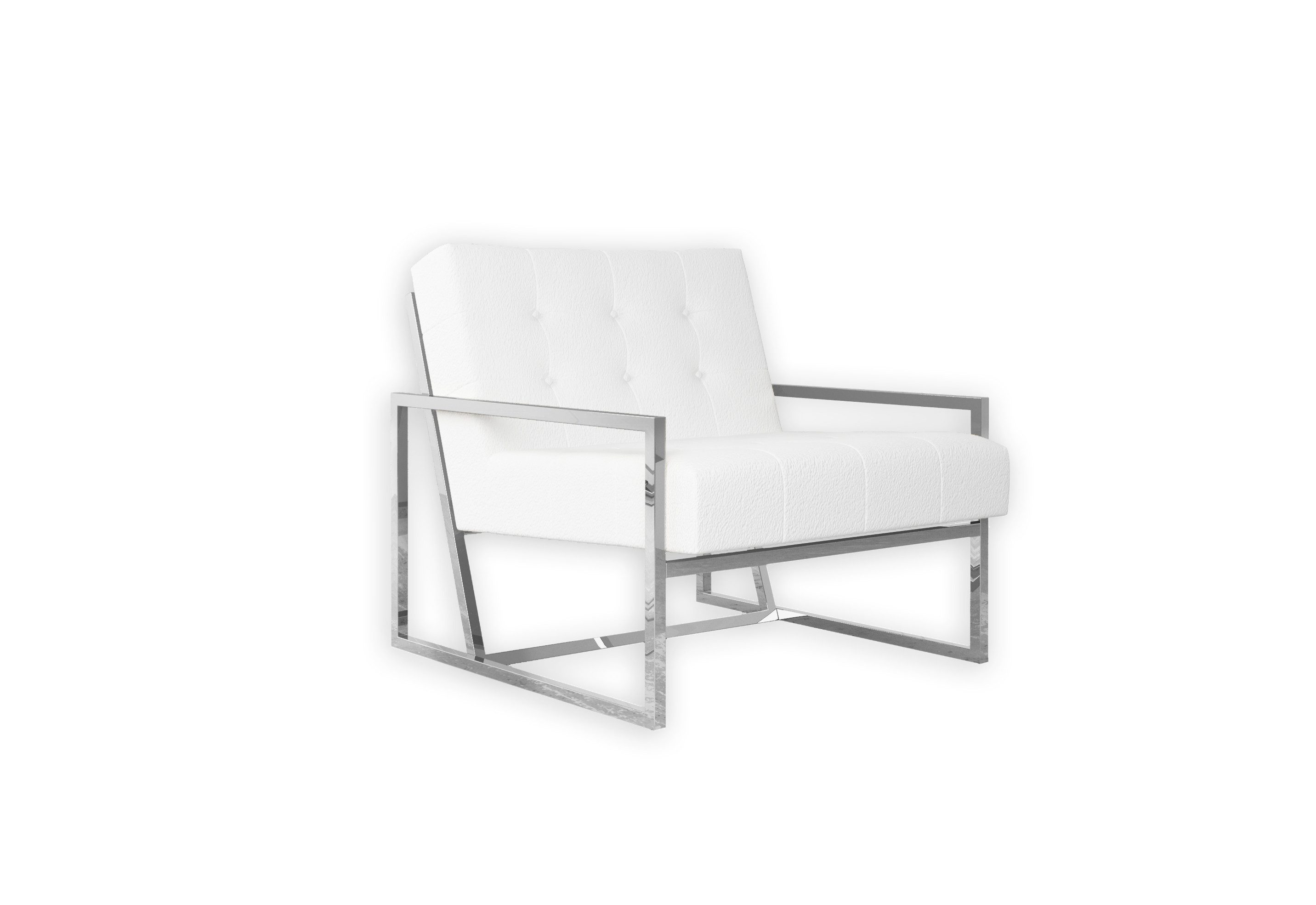 S-Style Möbel Loungesessel Tampa mit Metallfüße aus Bouclé-Stoff, Hochelast günstig online kaufen