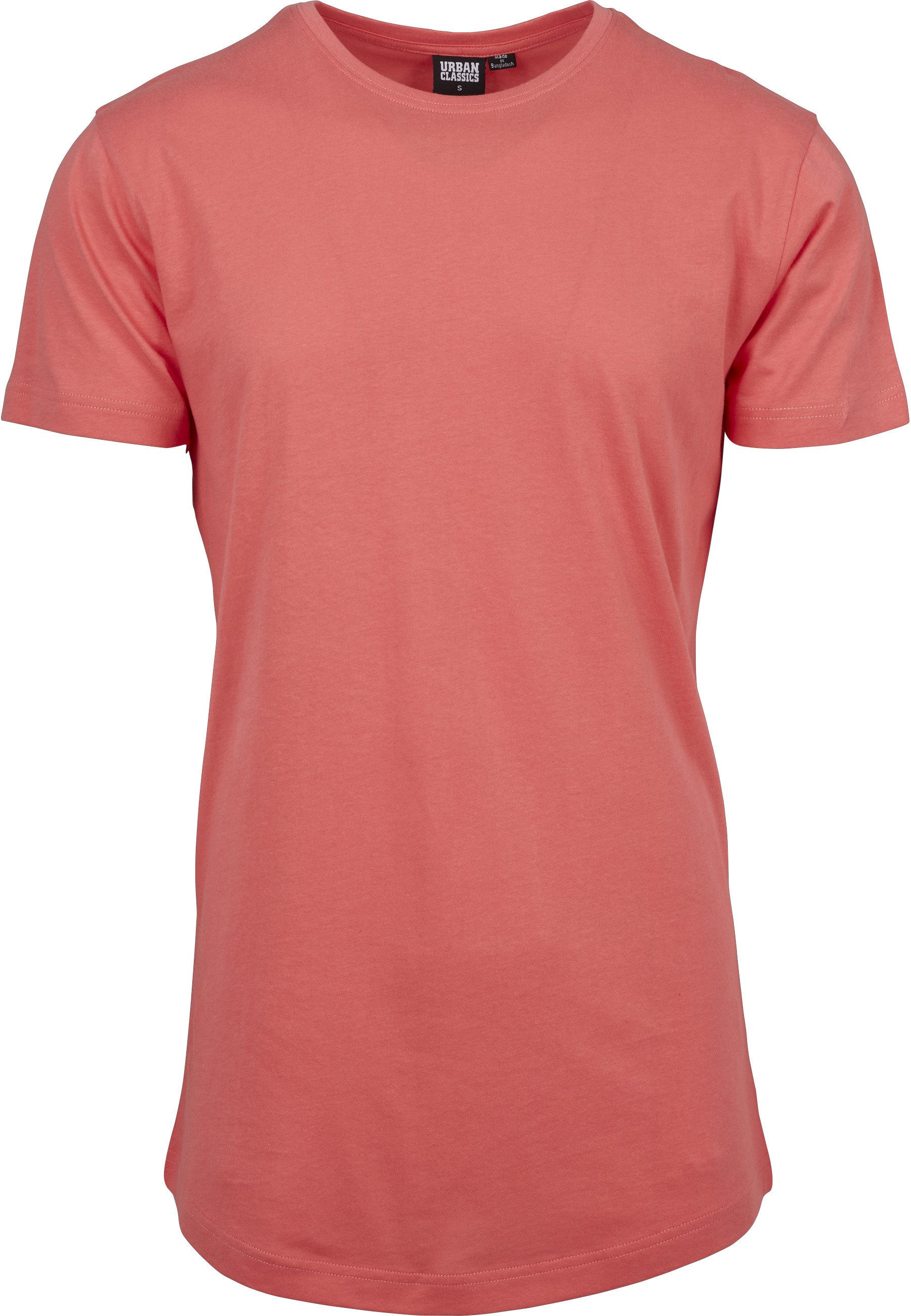 URBAN CLASSICS Kurzarmshirt Urban Classics Herren Shaped Long Tee (1-tlg)