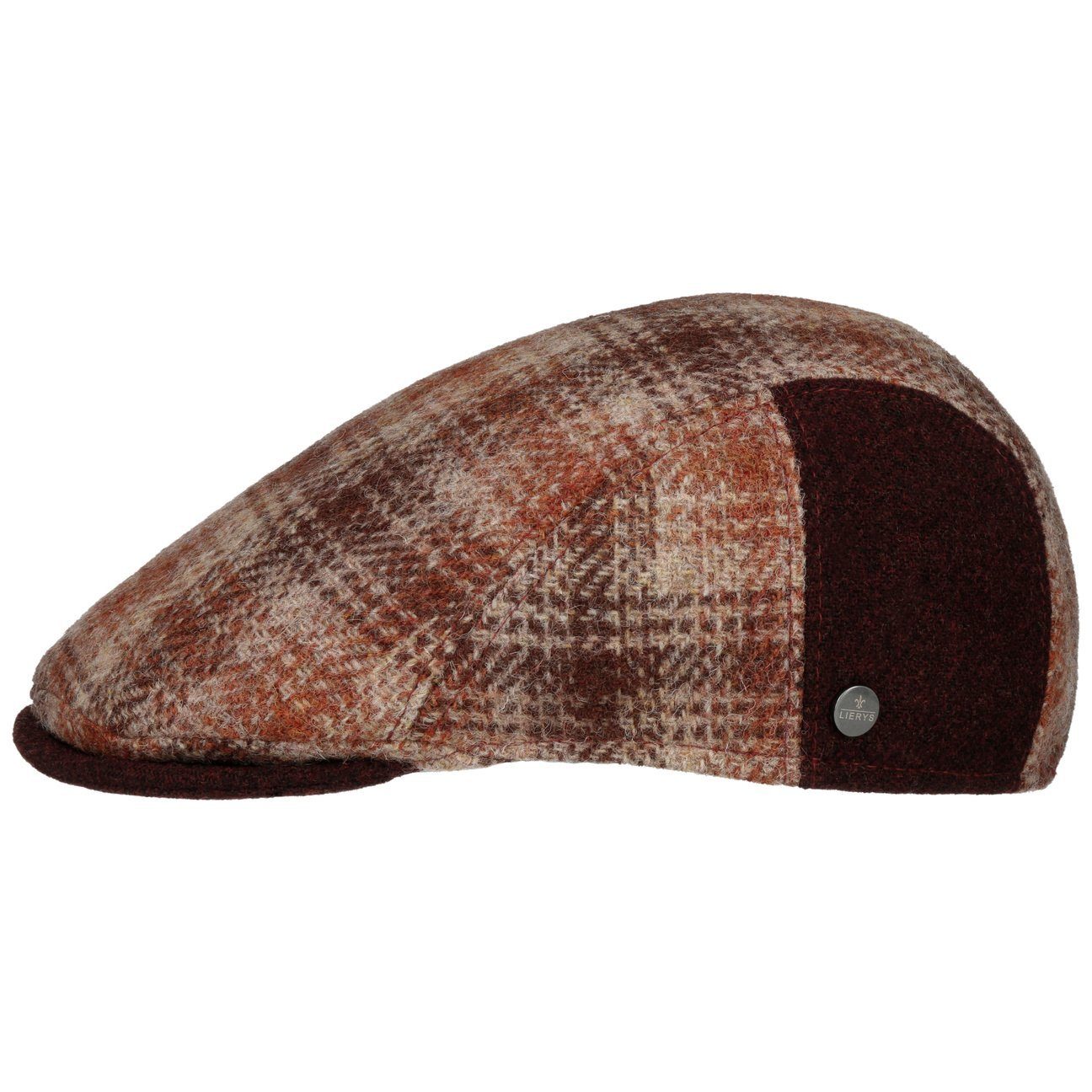 Lierys Flat Cap (1-St) Schirmmütze mit Schirm, Made in Italy