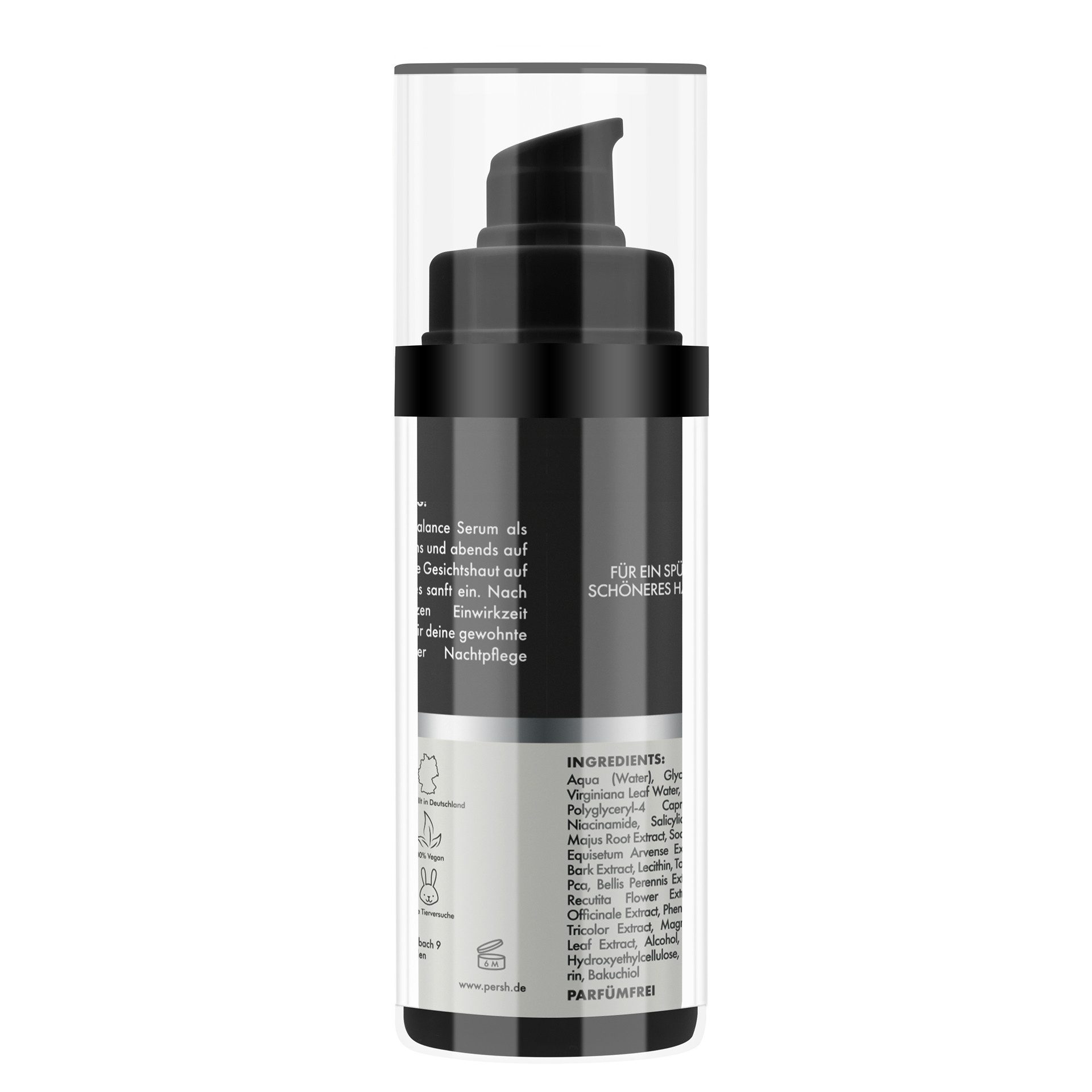 PERSH Gesichtsserum Balance Serum mit BHA und Niacinamid, Anti-Aging