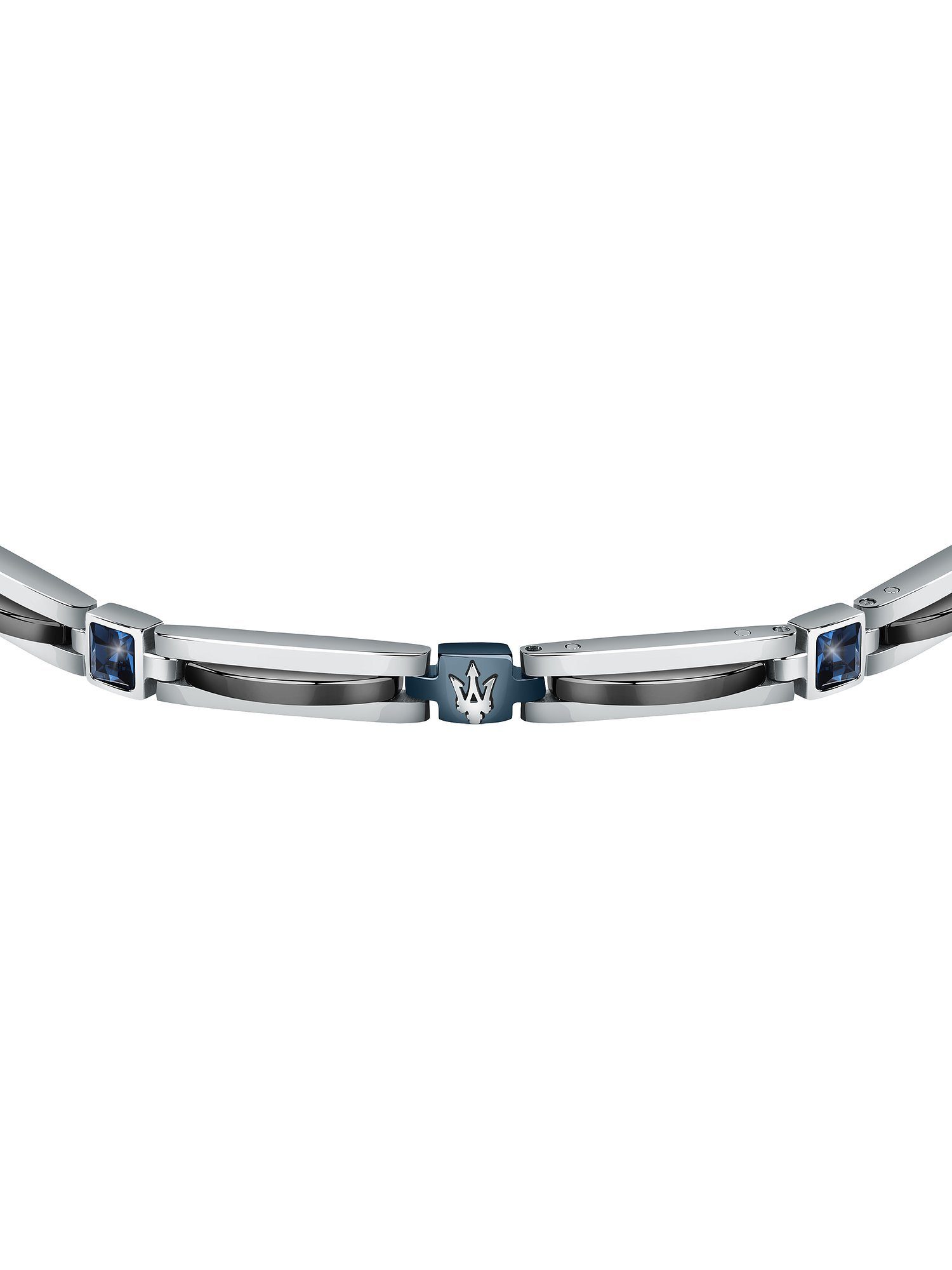 MASERATI Edelstahlarmband Maserati Herren-Armband Edelstahl Kristall günstig online kaufen
