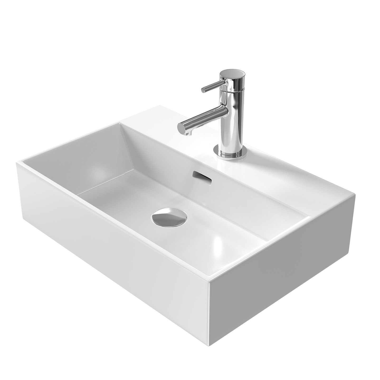 EMKE Waschbecken Aufsatzwaschbecken Handwaschbecken Wandmontage Waschtisch günstig online kaufen