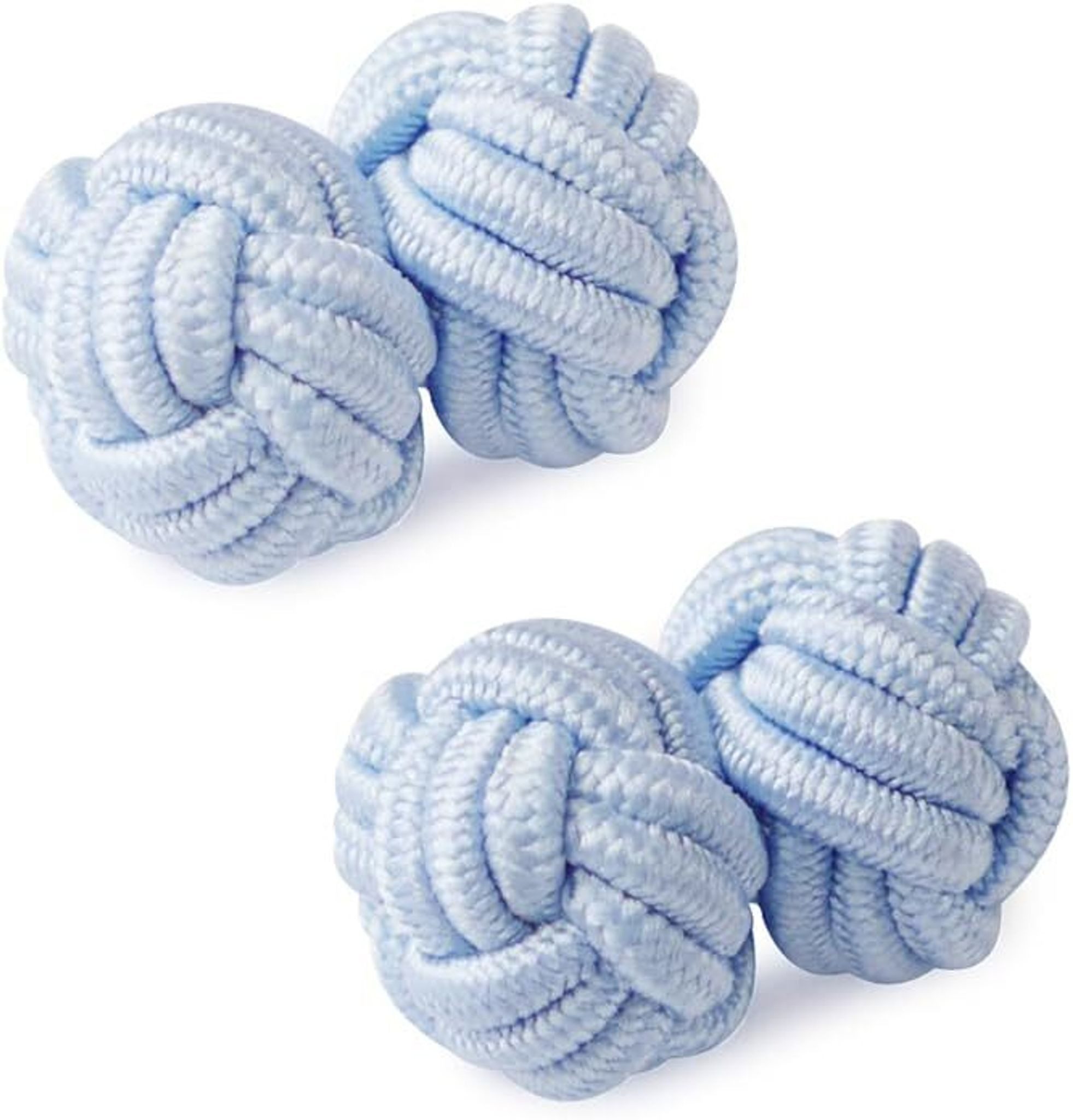 FELIXLEO Manschettenknöpfe 5 Paar elegante Seidenknoten Manschettenknöpfe in verschiedenen Farben (1-Paar)