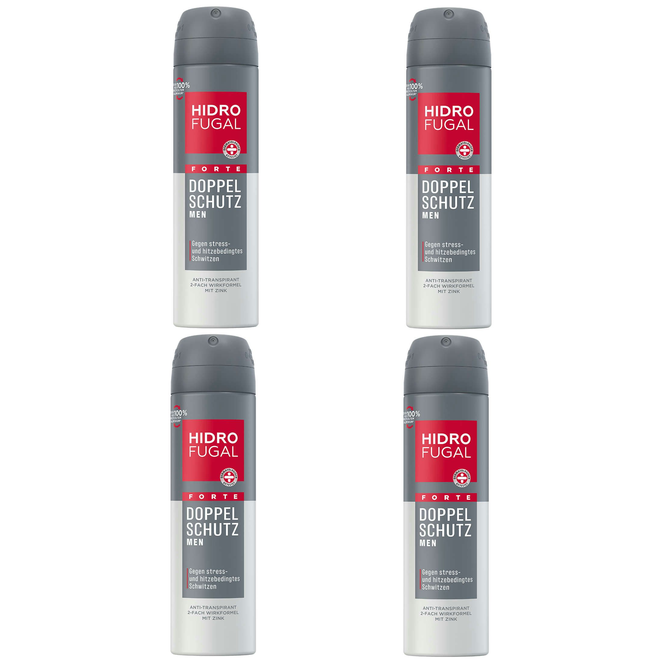 Deo-Spray Deo Spray Men Forte Doppelschutz 4 x 150ml