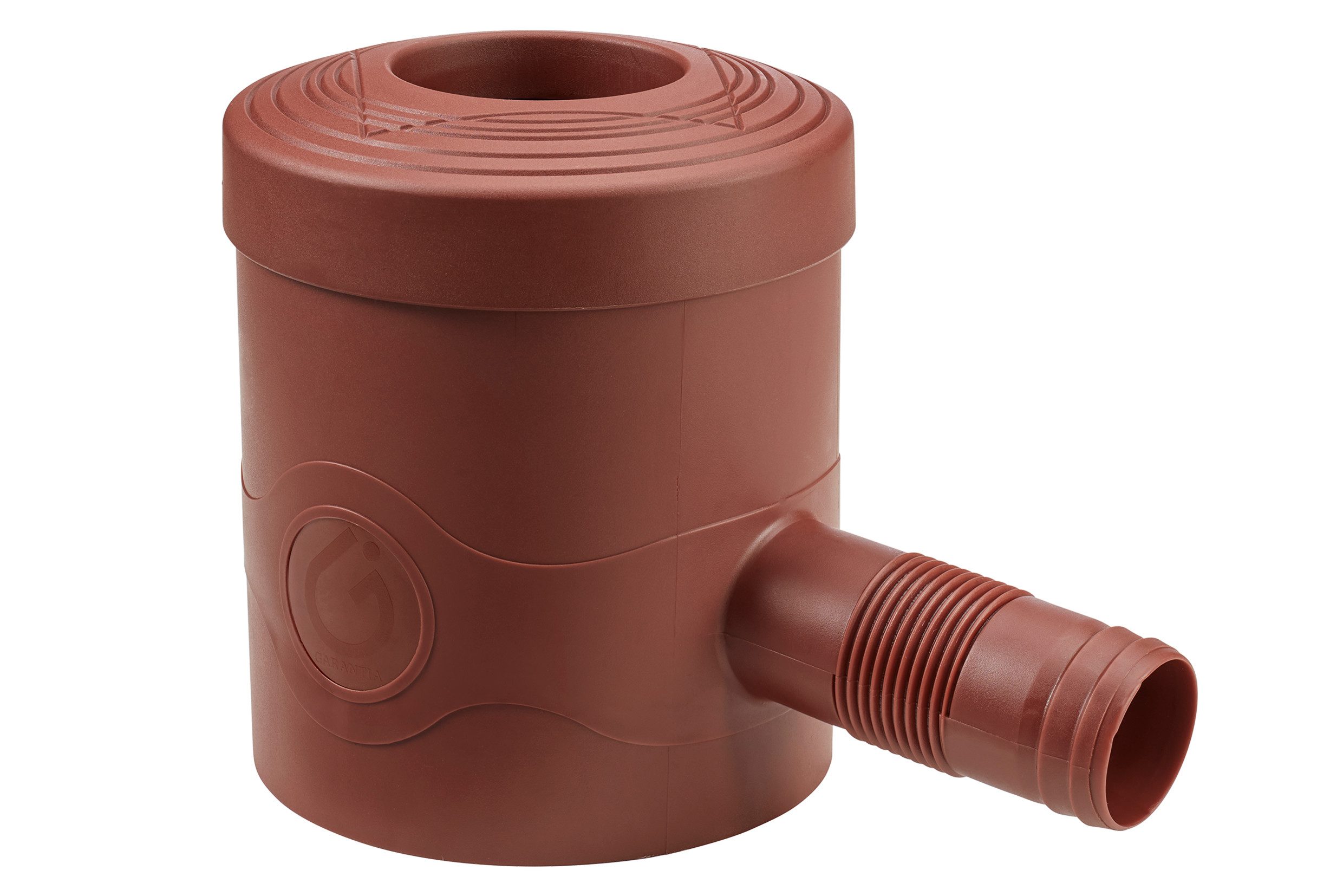 GARANTIA Regentonne Regensammler DN 68-100 braun inkl. Filtereinsatz
