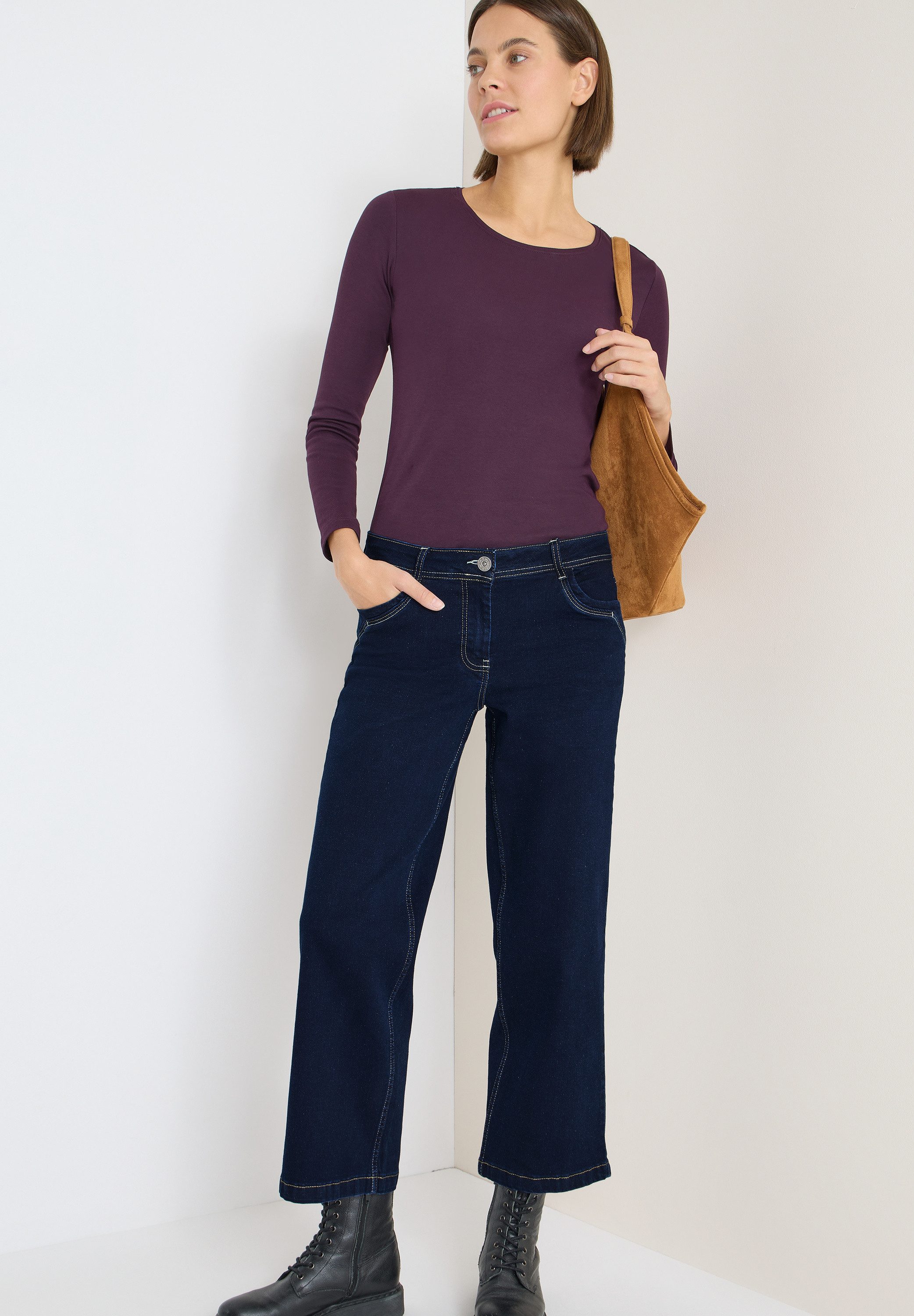 CECIL Loose-fit-Jeans 5-Pocket-Style