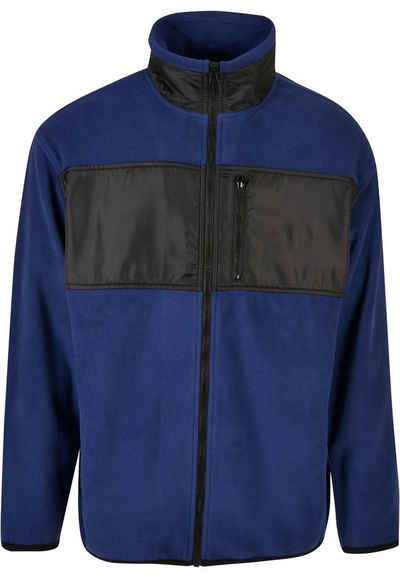 URBAN CLASSICS Fleecejacke Herren Patched Micro Fleece Jacket (1-St)