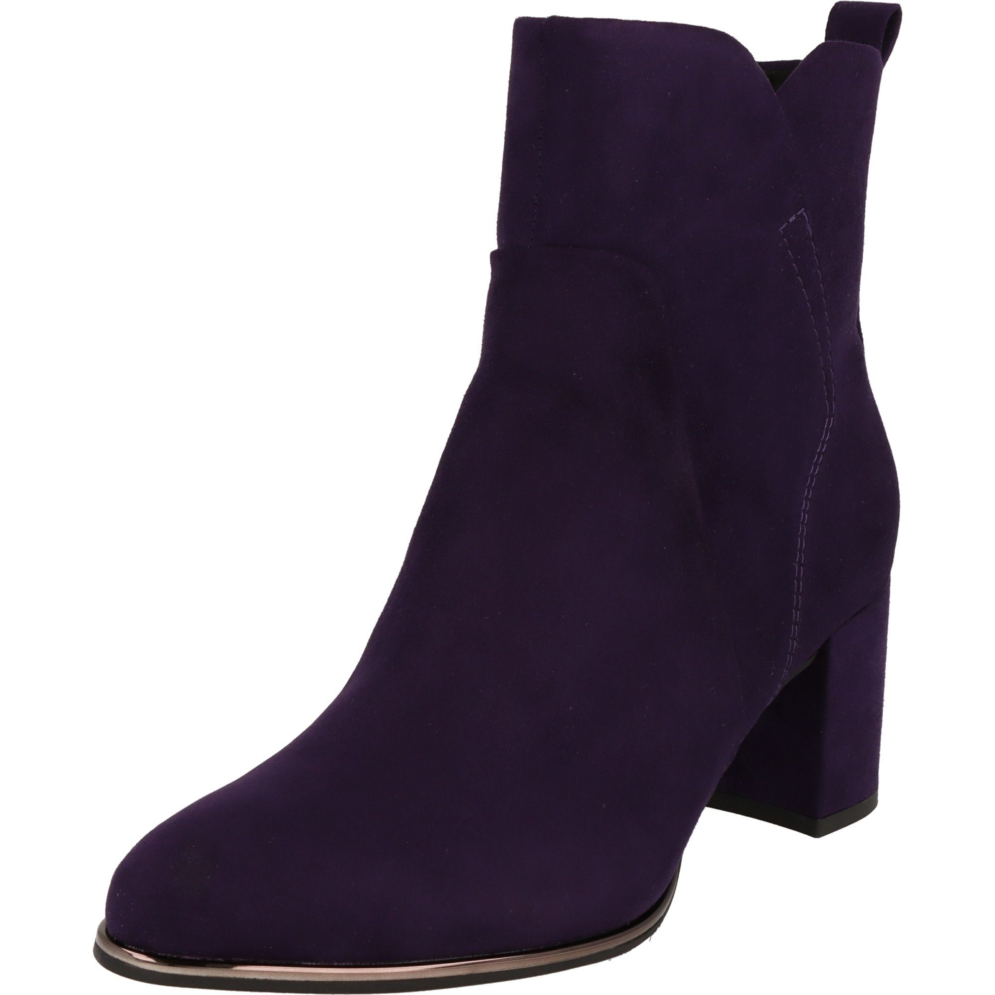 MARCO TOZZI 2-25095-41 Damen Schuhe elegante High-Heel-Stiefelette Reißverschluss Purple