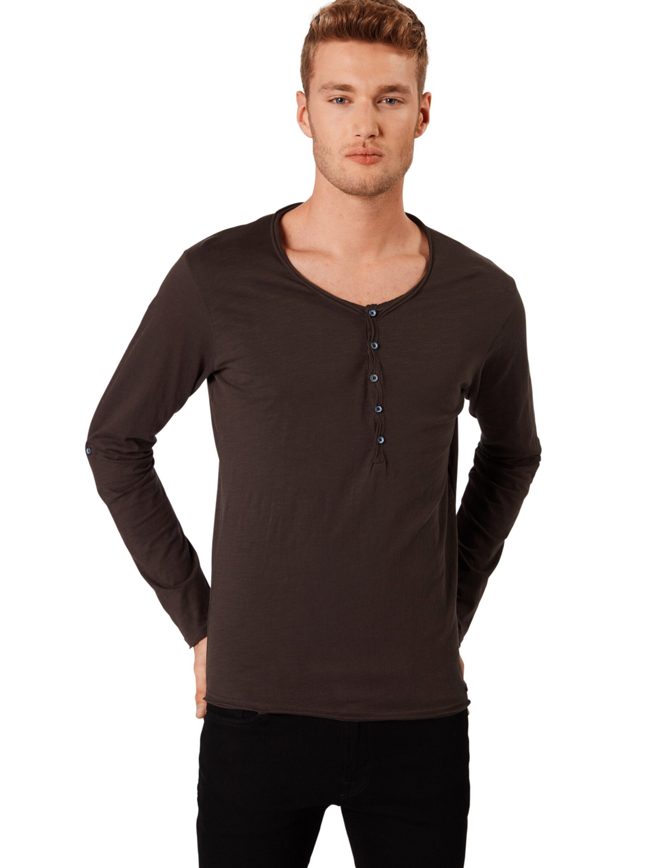 Key Largo Langarmshirt MLS00038 (1-tlg)