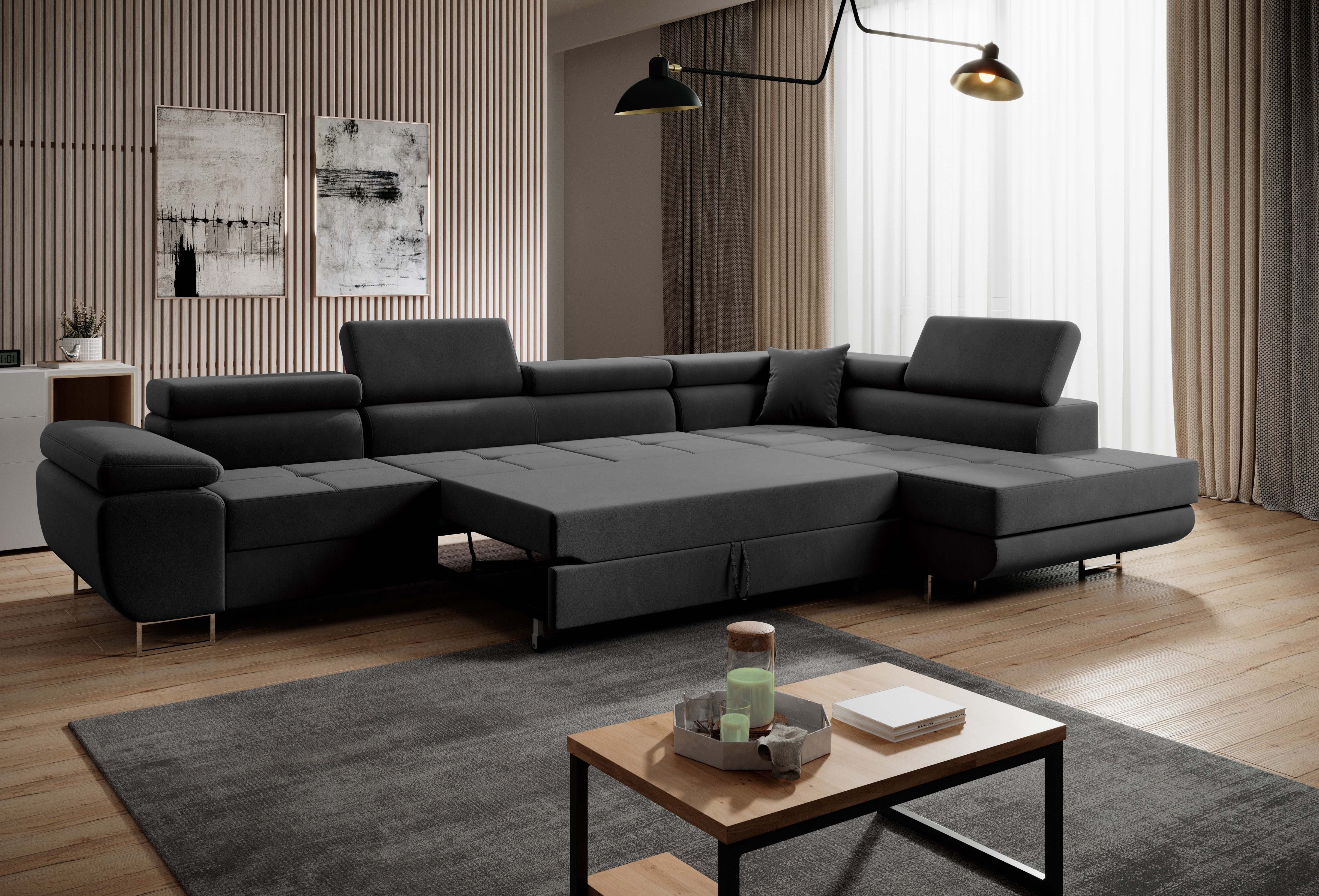 Muffo Ecksofa Wild Maxi, Schlaffunktion