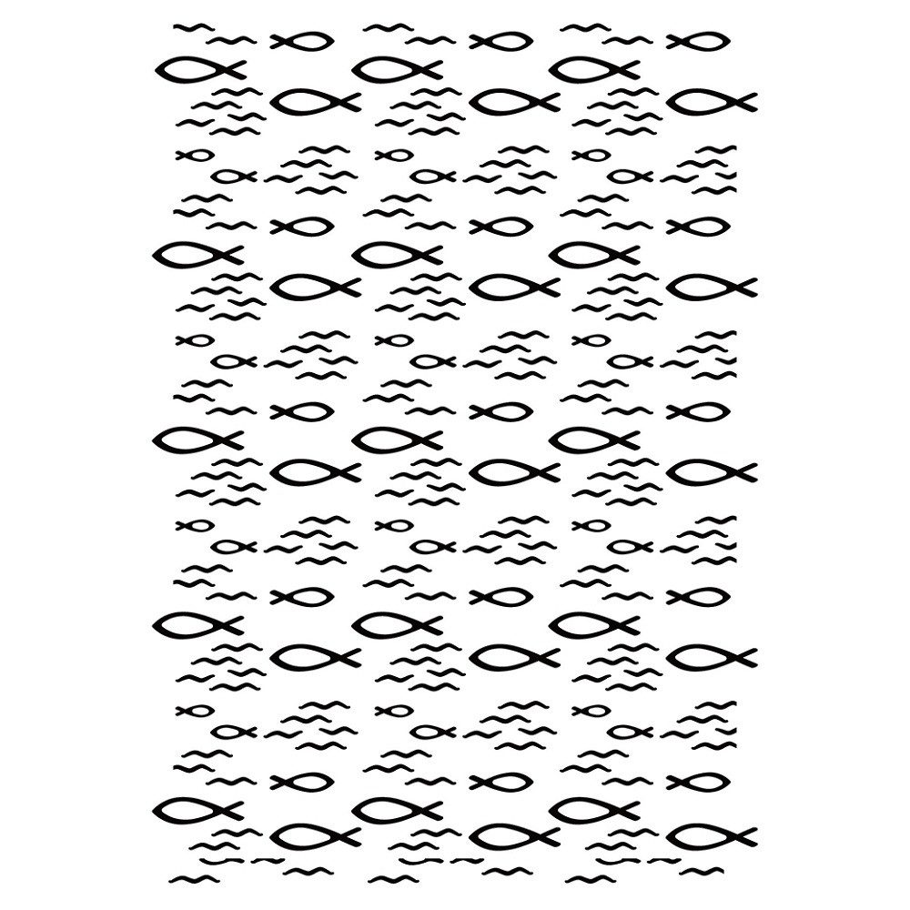 efco creative Motivschablone Embossing-Prägeschablonen / Hintergrundmotiv, Gestaltungselement, Embossing / Karten, Fotoalben, Schmuckteile