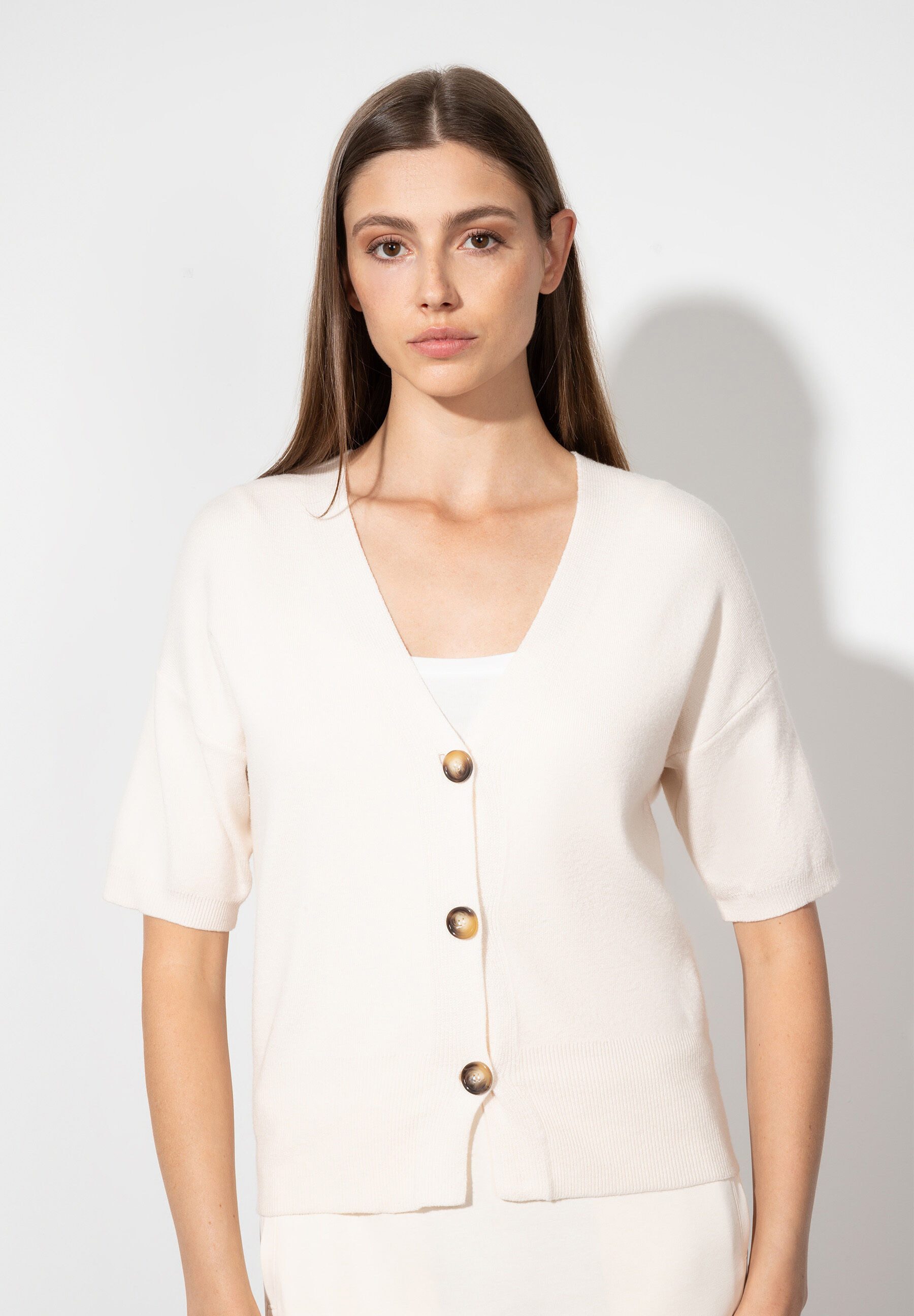 MORE&MORE Cardigan, Supersofte ViskoseMischung