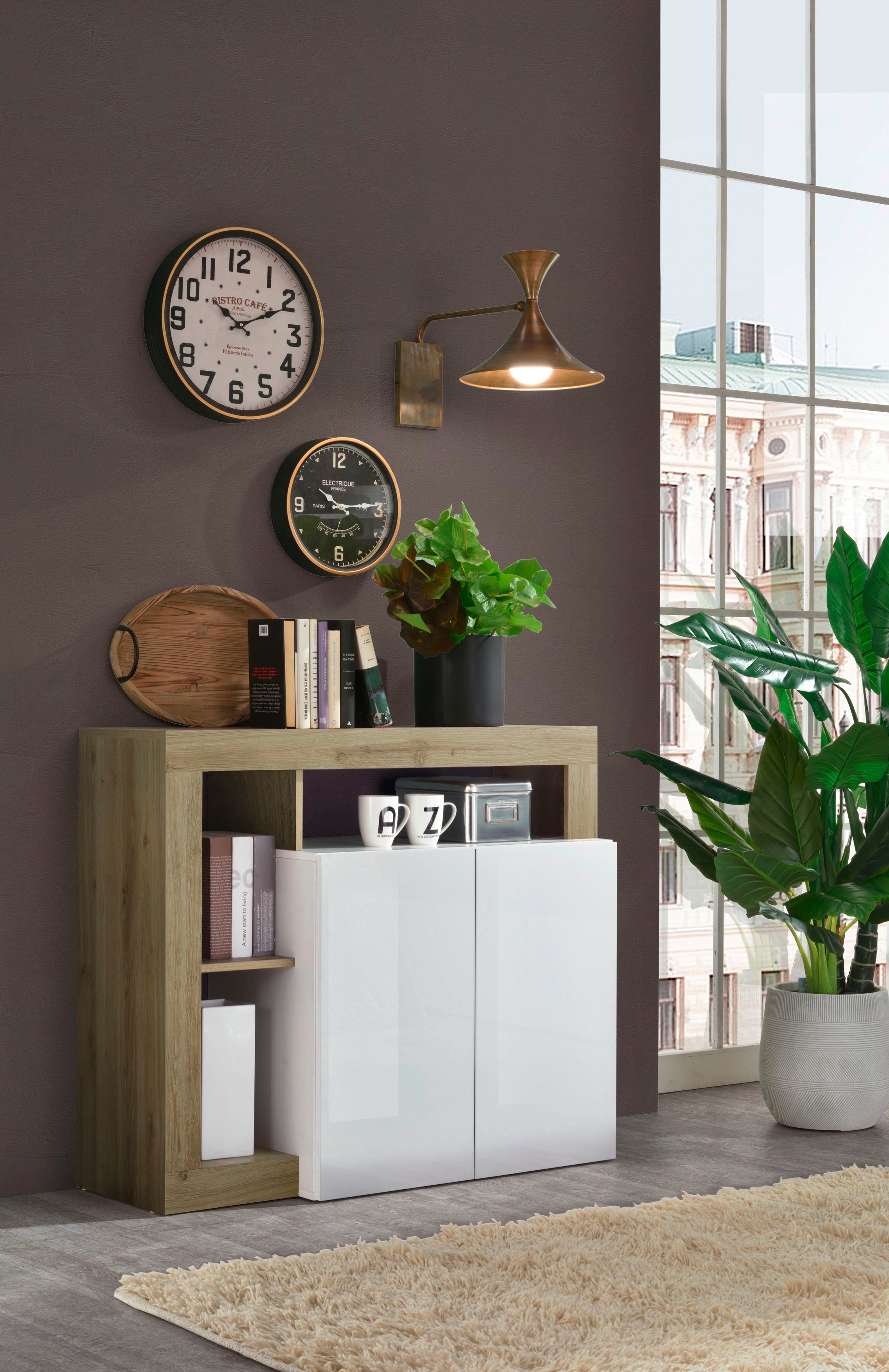 Home affaire Sideboard Hamburg, Breite 108 cm