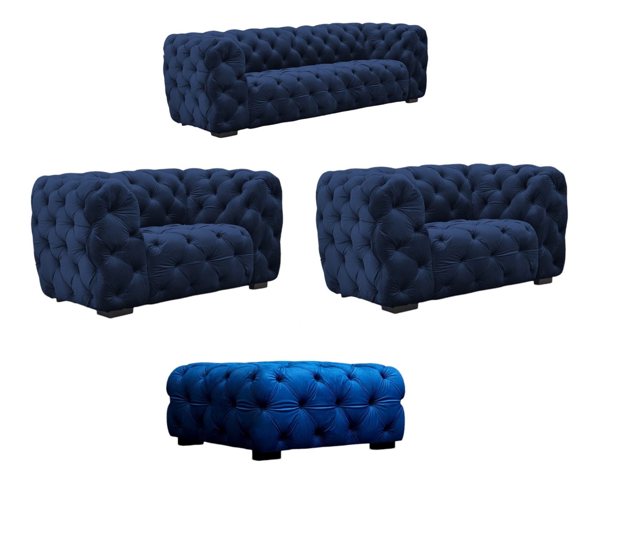 Fun Möbel Polstergarnitur Sofaset NATALIE 3-1-1 günstig online kaufen