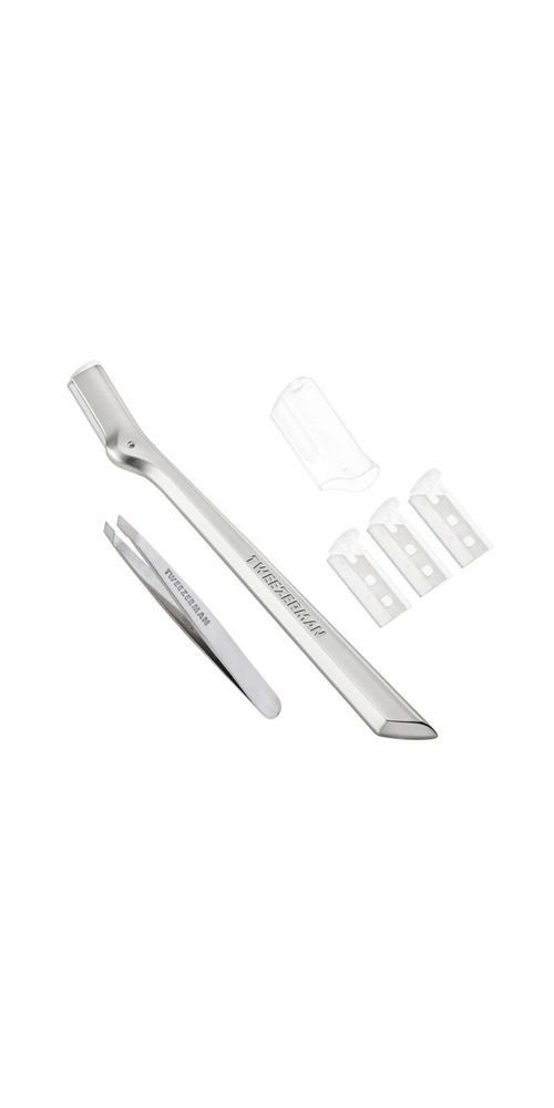 TWEEZERMAN Pinzette Tweezerman Brow Razor + Mini Tweezer Set