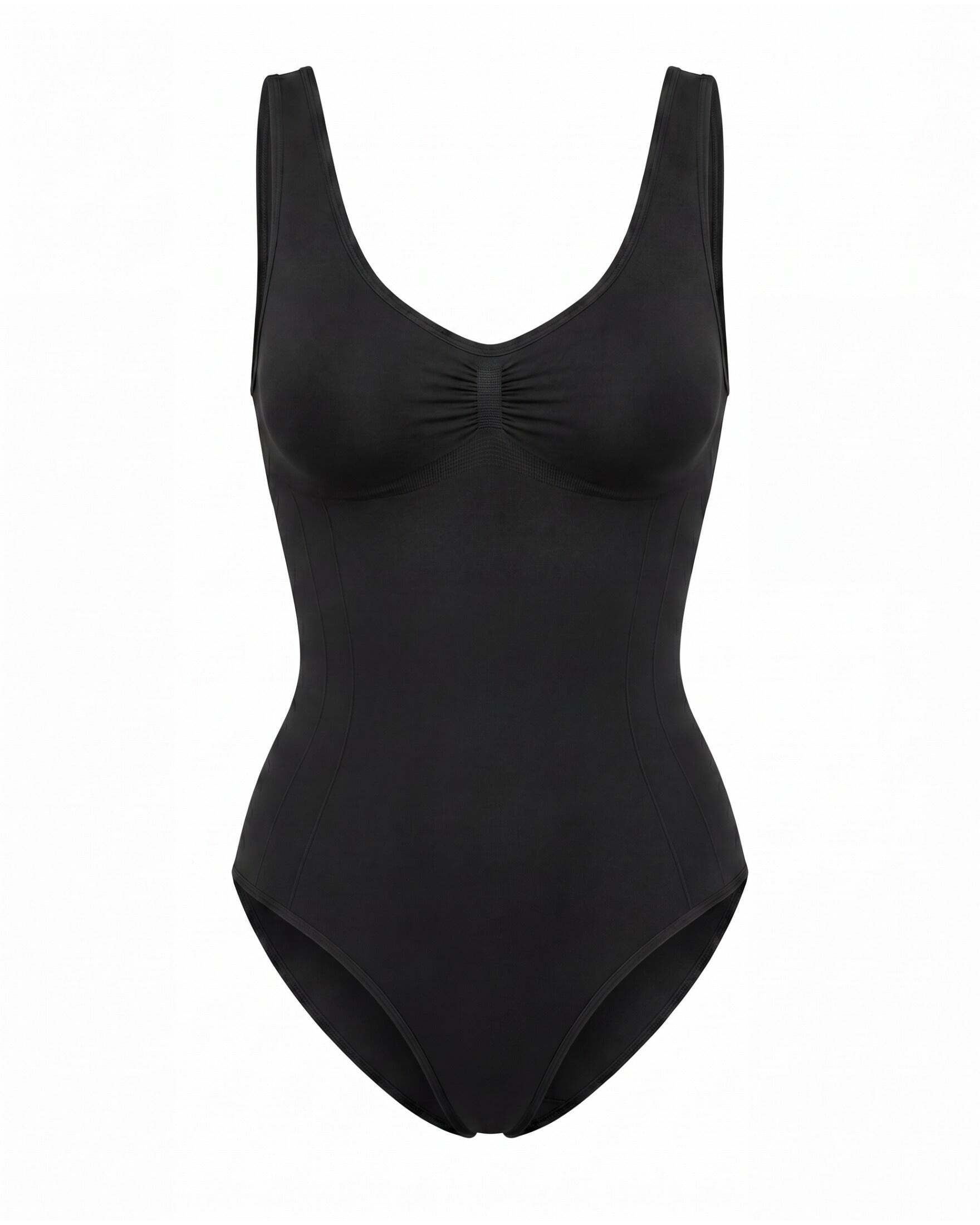 SNOCKS Shaping-Body Shaping Body Damen mit breiten Trägern (1-tlg) figurformend mit starkem Support