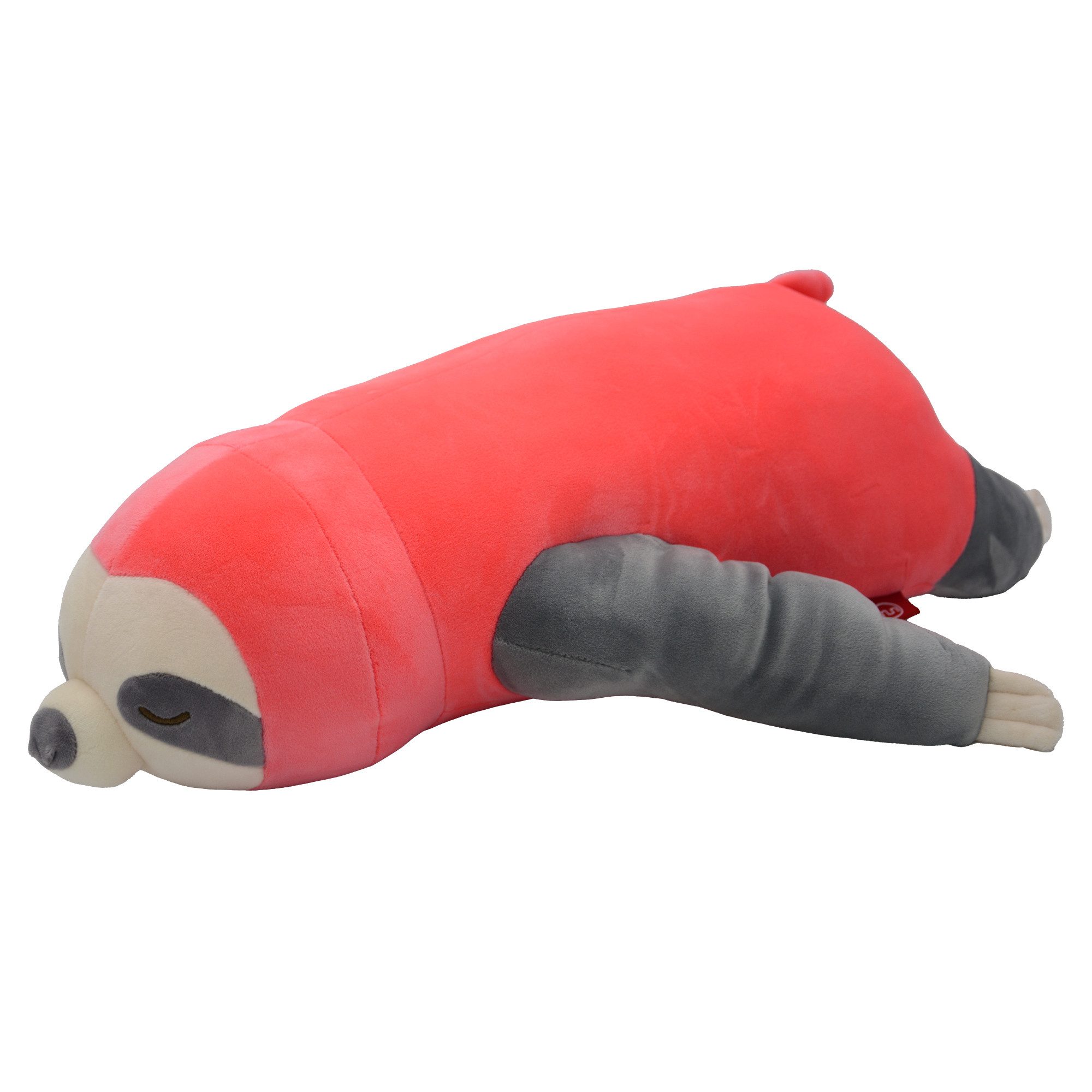 UNUS HOME Seitenschläferkissen Faultier Kissen, 1-tlg., 50 cm, pink, Lagerungskissen Stillkissen Kissen Dekoration extrem weich