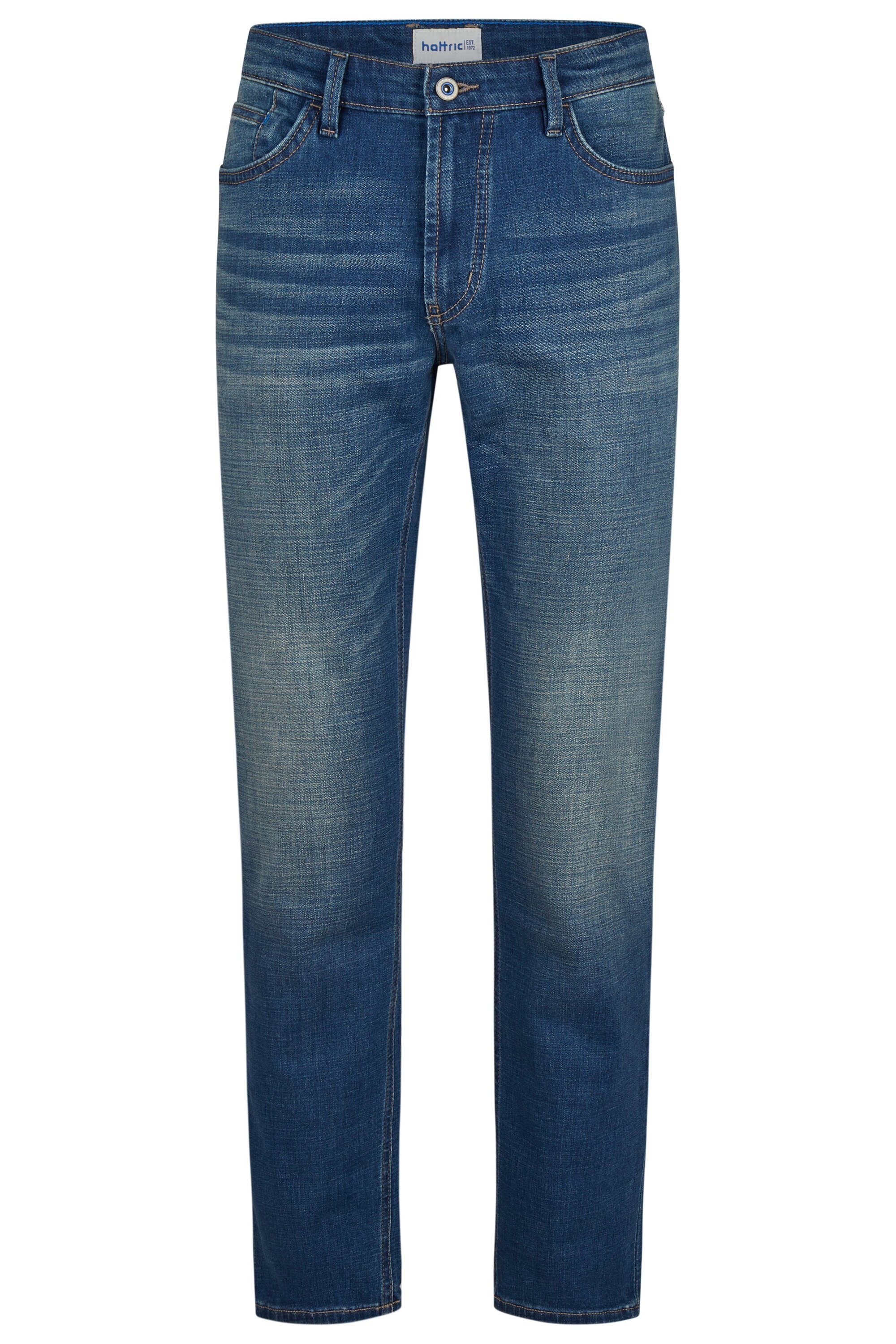 Hattrc 5-Pocket-Hose 5-Pocket Hunter Denm, De 5-Pocket aus Denm st
